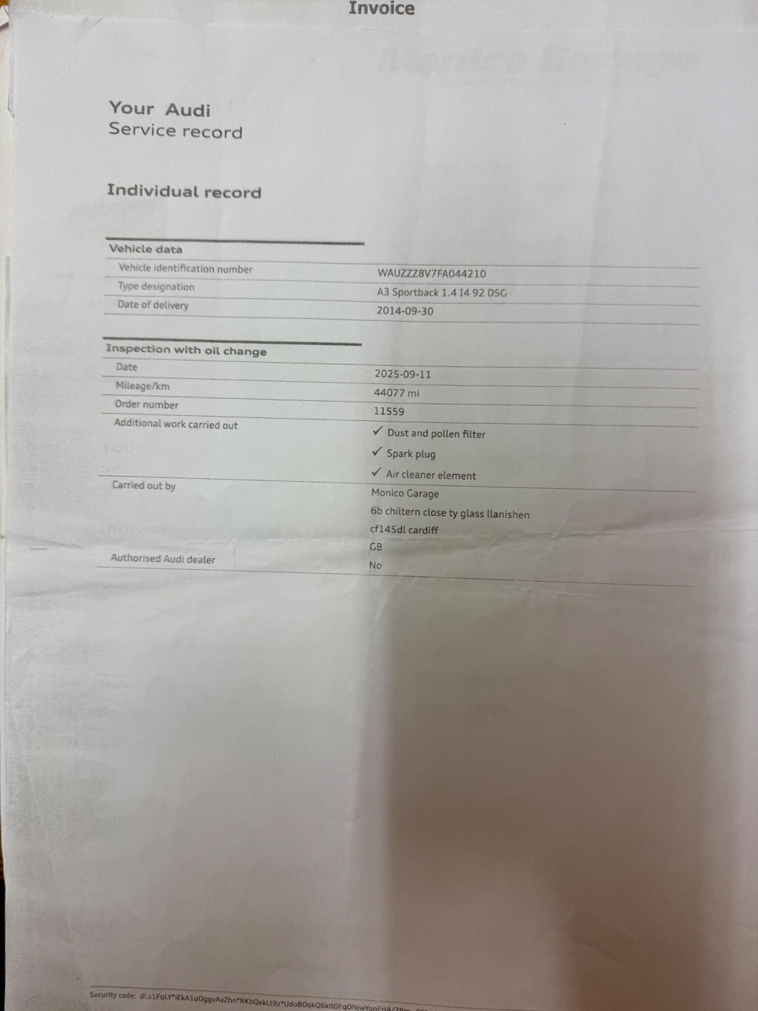 Used Audi A3 for sale - 77587000: Photo 49