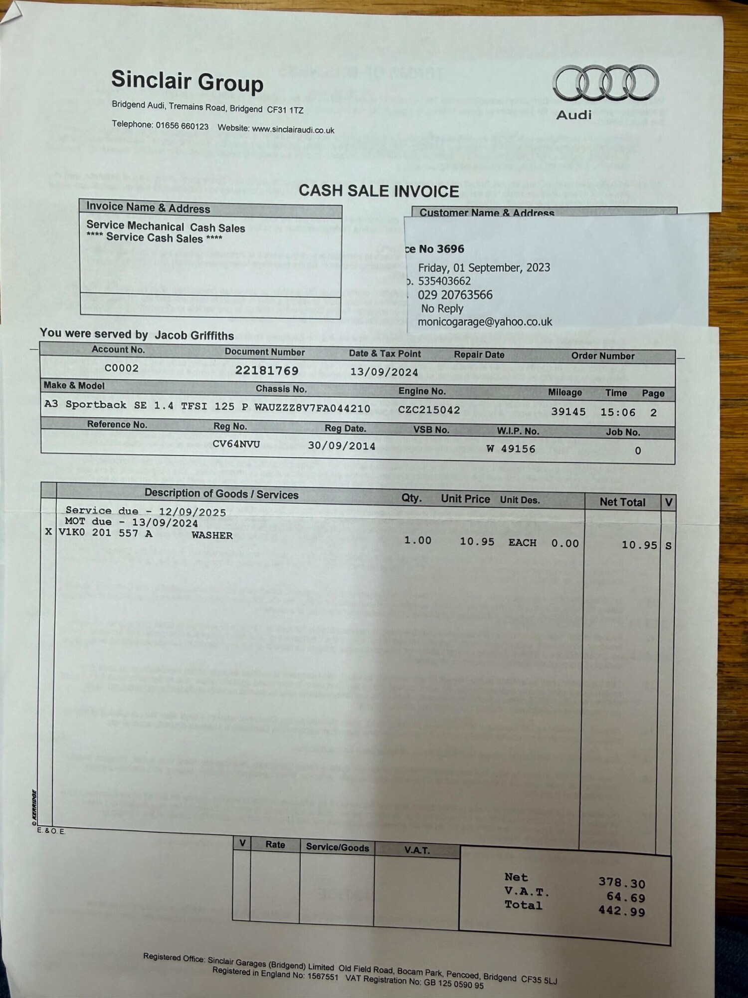 Used Audi A3 for sale - 77587000: Photo 52