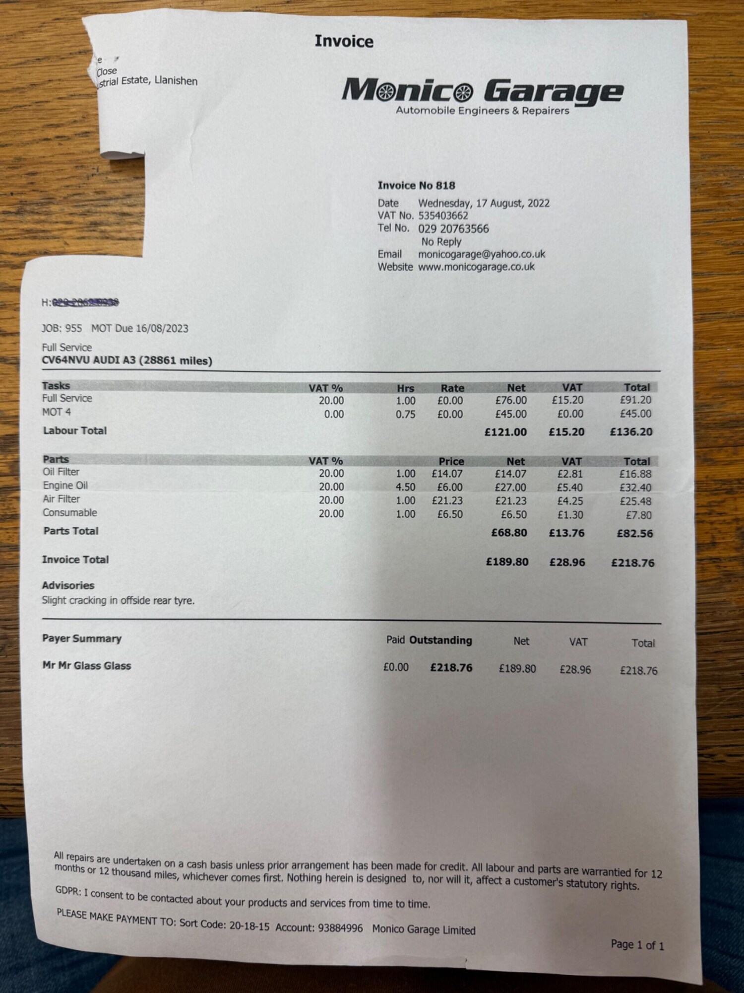 Used Audi A3 for sale - 77587000: Photo 54