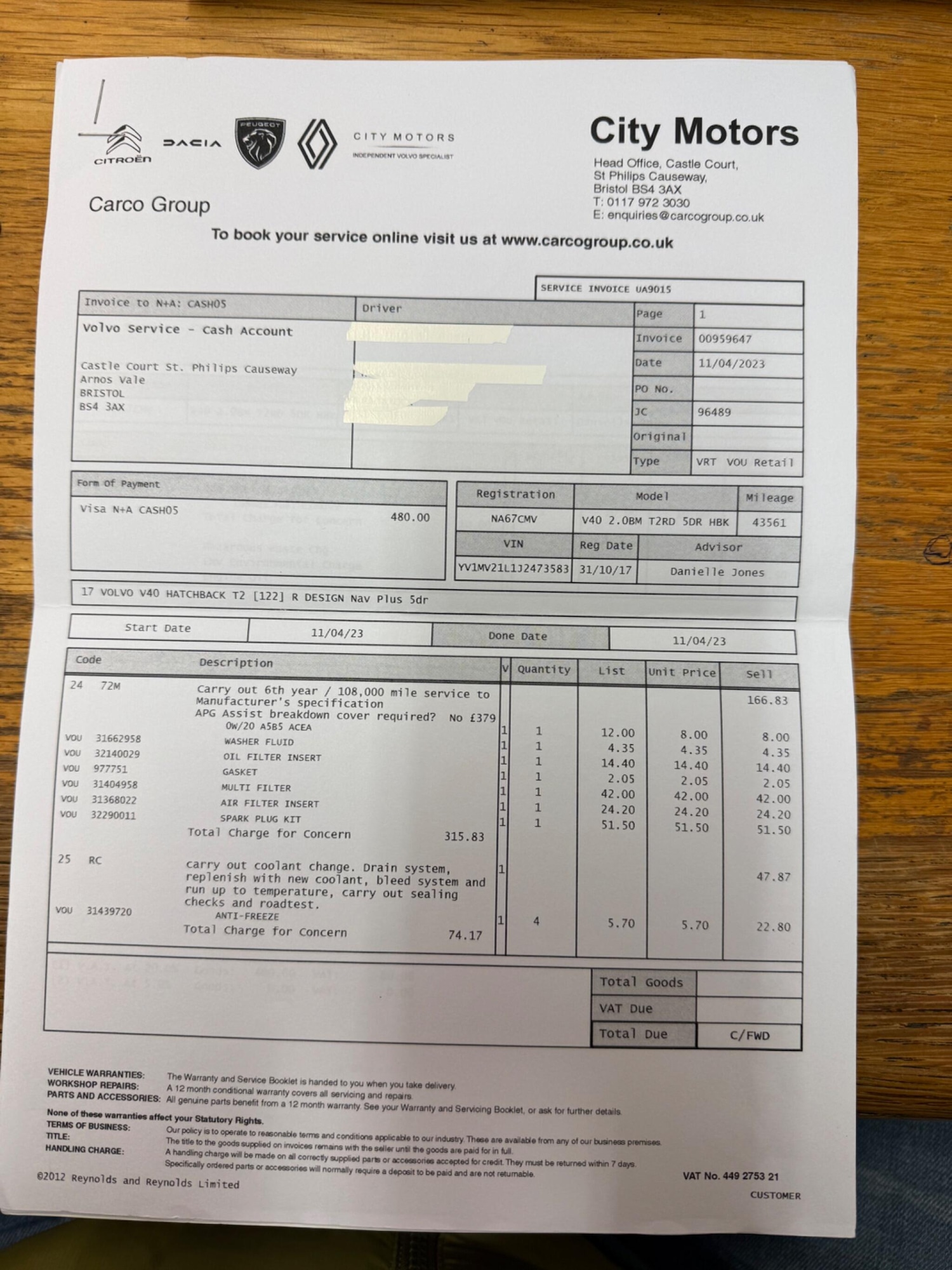 Used Volvo V40 2017 for sale - 77377530: Photo 54