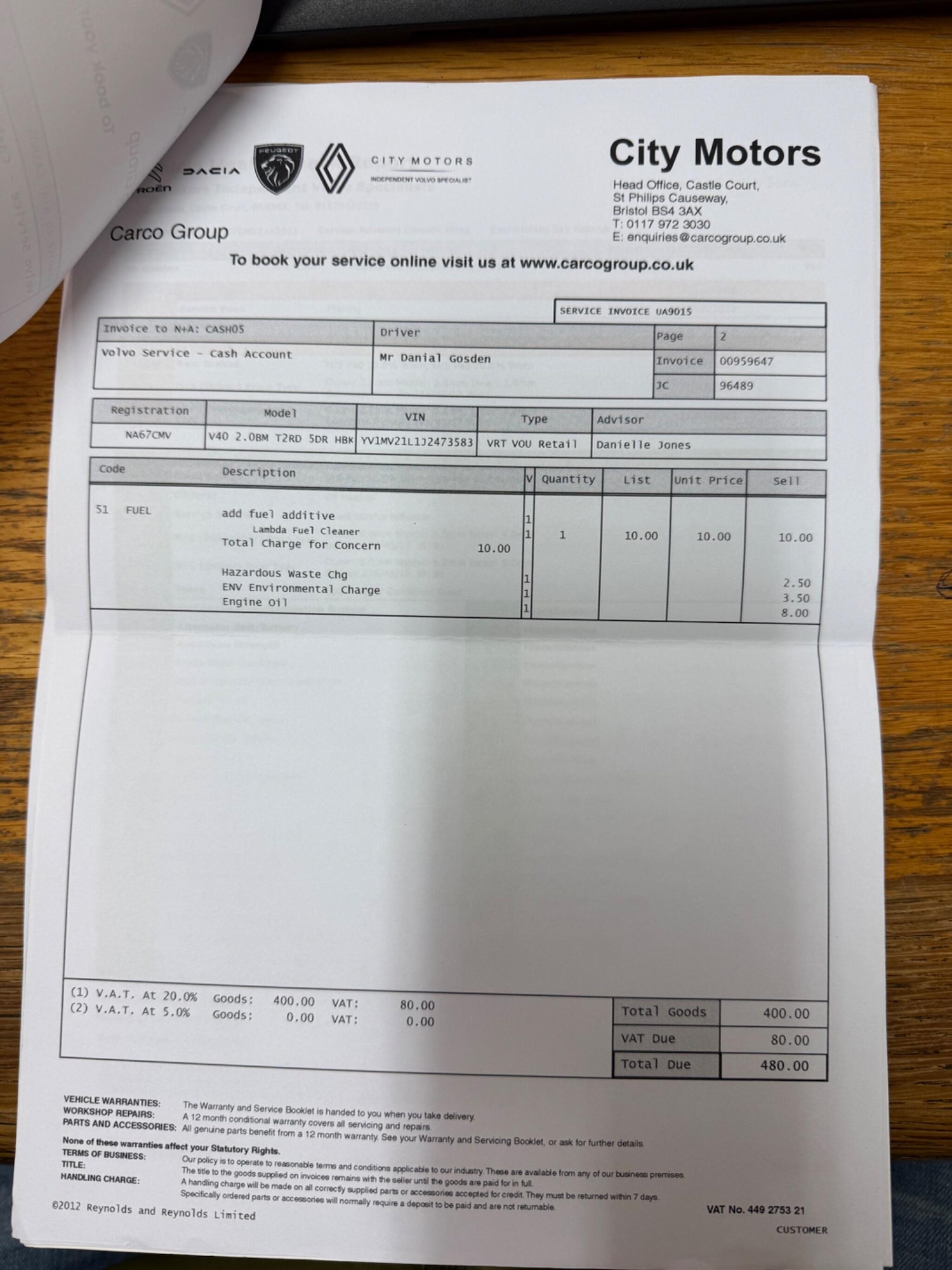 Used Volvo V40 2017 for sale - 77377530: Photo 55