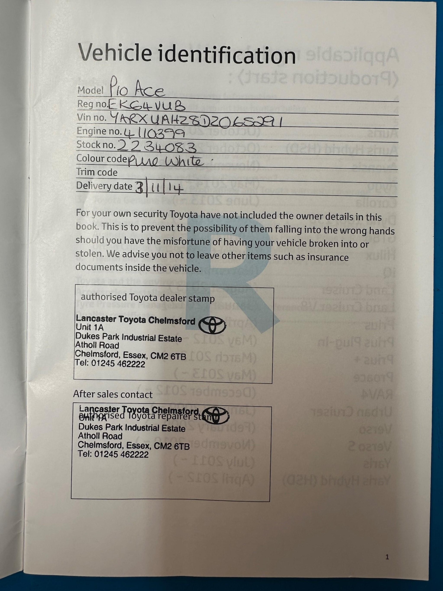 Used Toyota ProAce 2014 for sale - 76446430: Photo 25