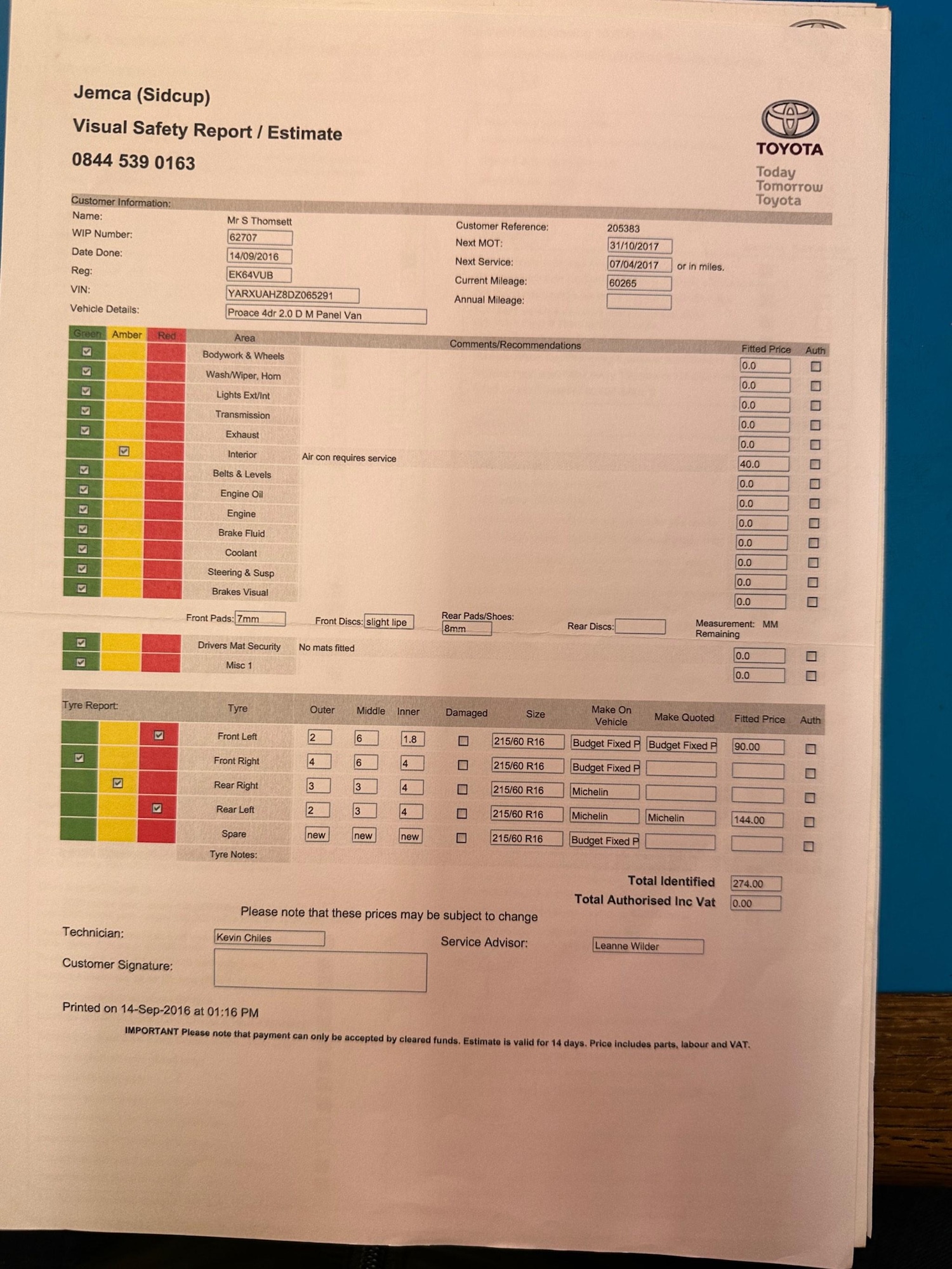 Used Toyota ProAce 2014 for sale - 76446430: Photo 32