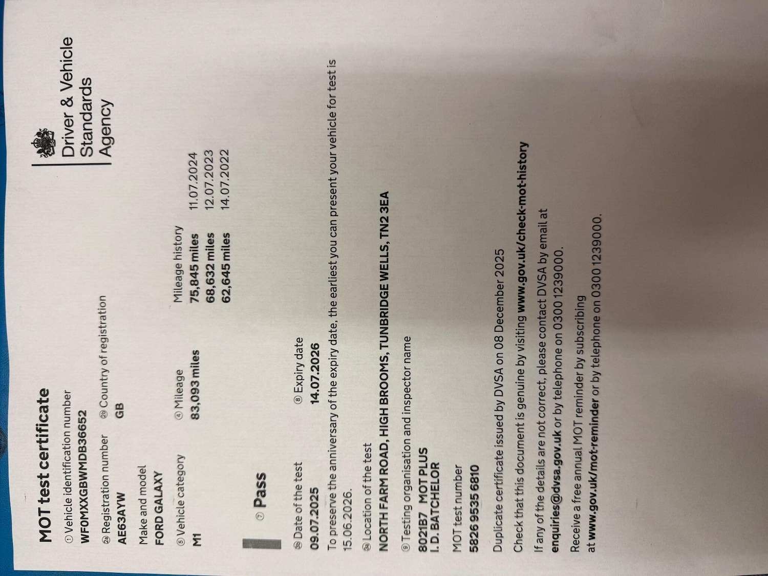 Used Ford Galaxy 2013 for sale - 76899432: Photo 33