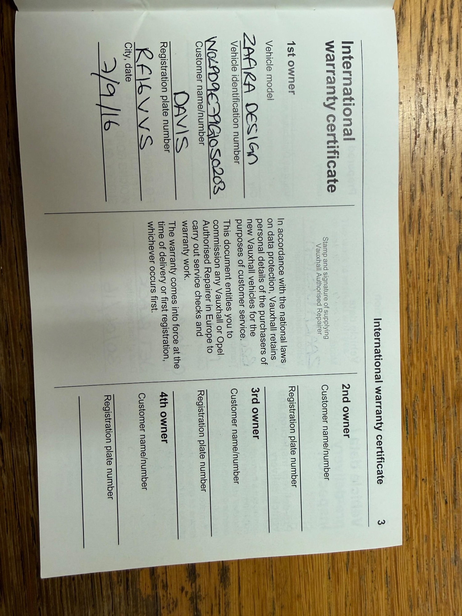 Used Vauxhall Zafira 2016 for sale - 77613032: Photo 36