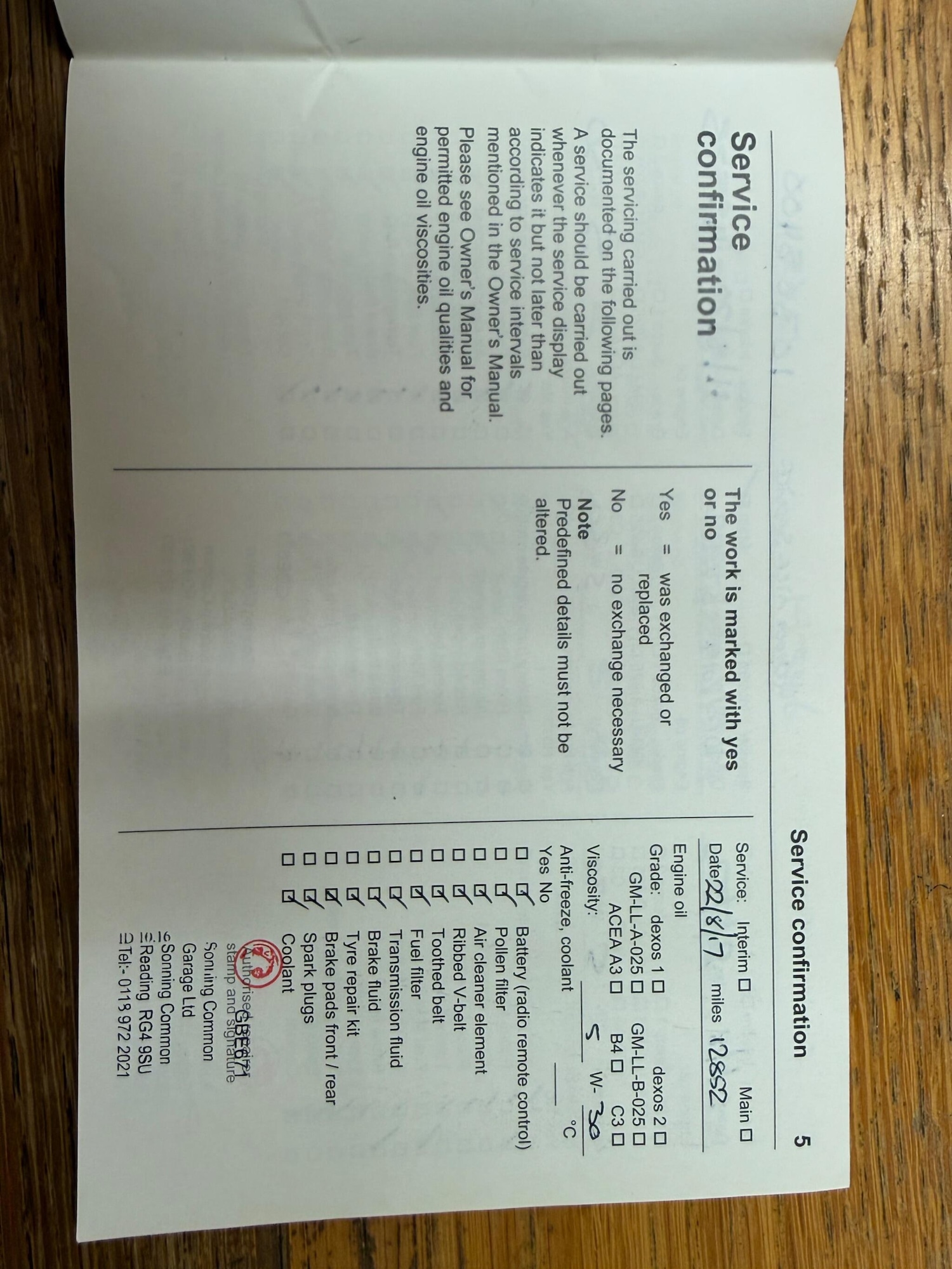 Used Vauxhall Zafira 2016 for sale - 77613032: Photo 38