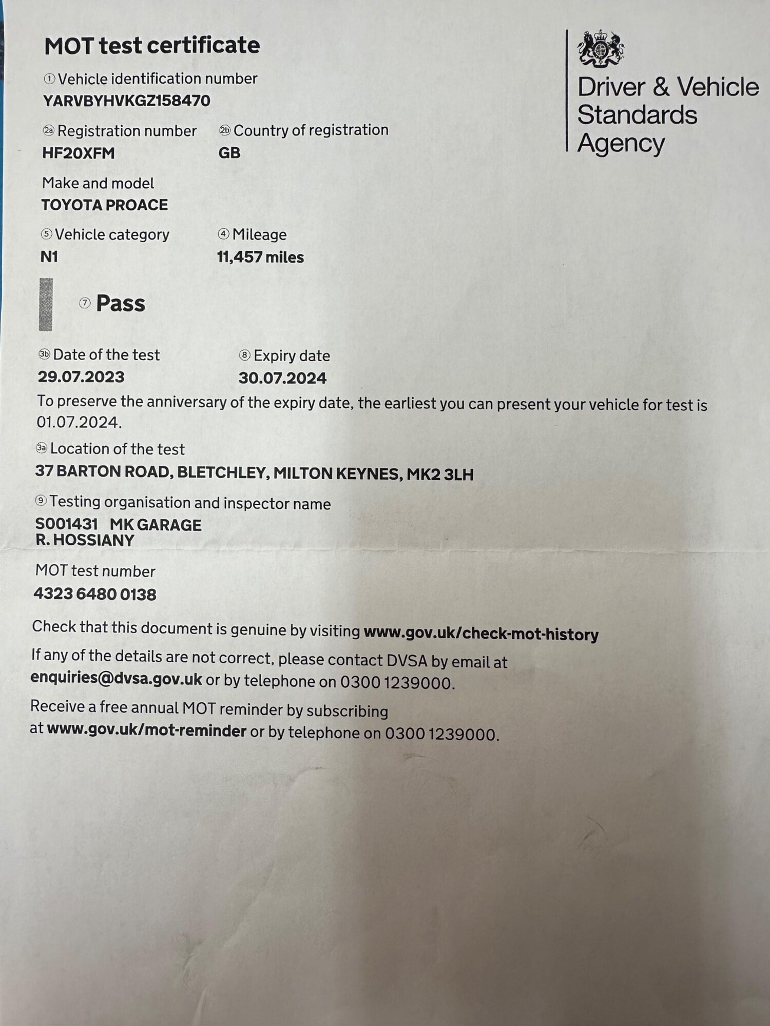 Used Toyota ProAce 2020 for sale - 76456843: Photo 40