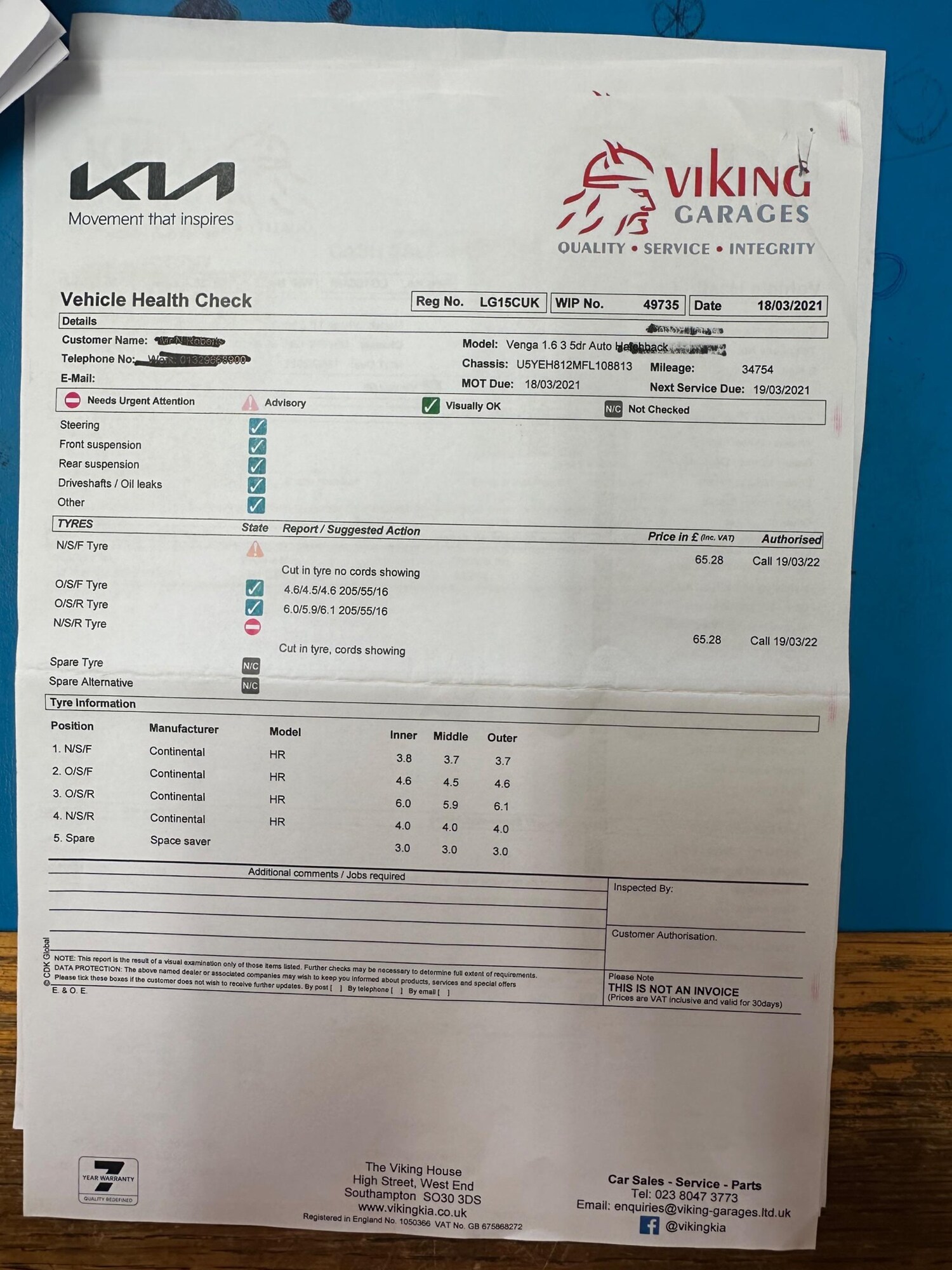 Vehicle 64