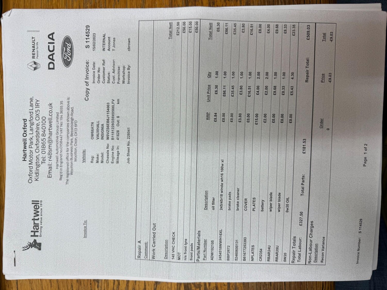 Used Vauxhall Insignia 2019 for sale - 77478941: Photo 41