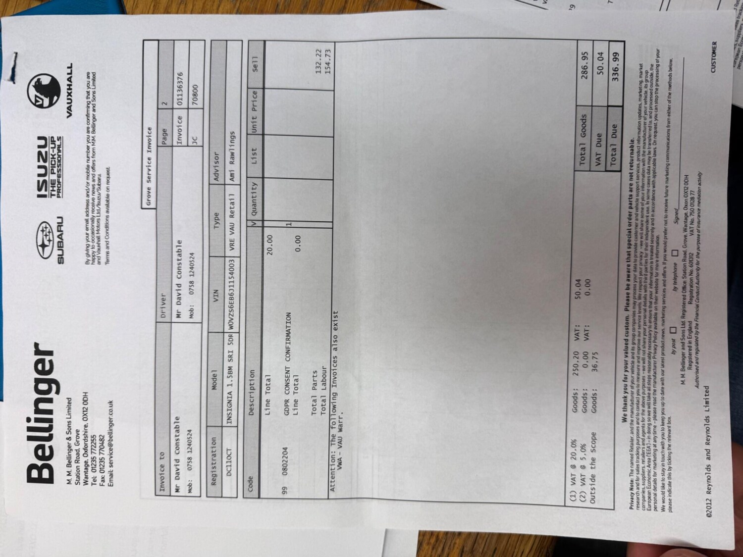 Used Vauxhall Insignia 2019 for sale - 77478941: Photo 45