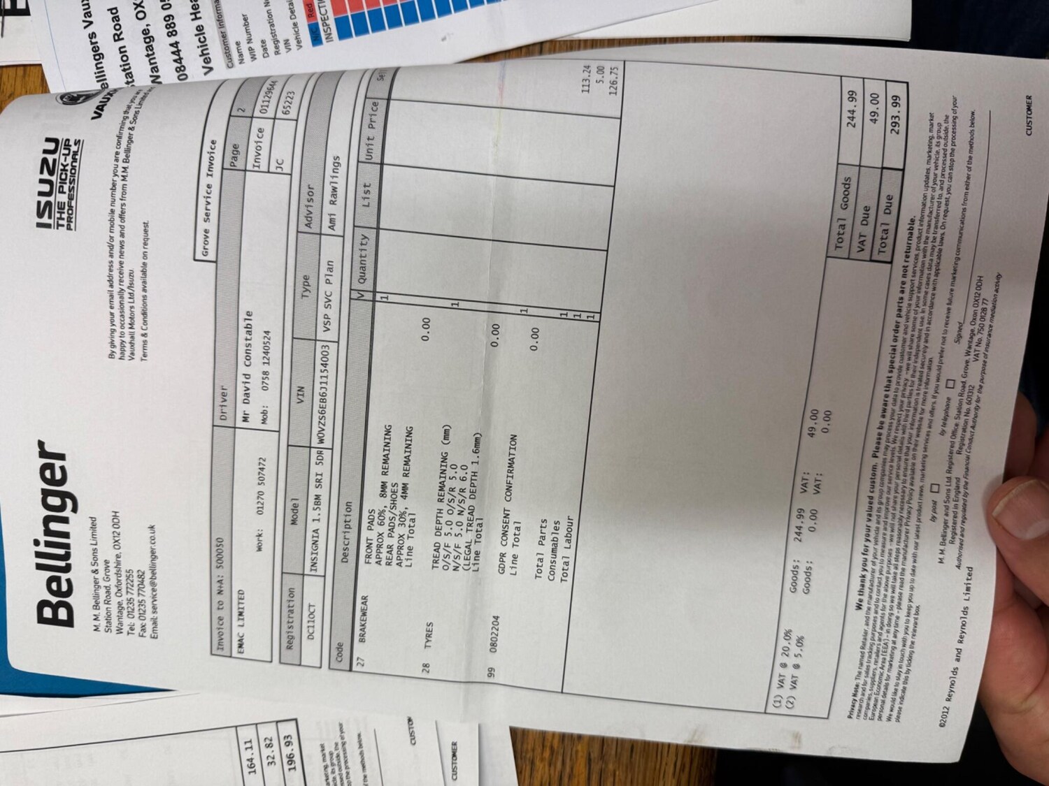 Used Vauxhall Insignia 2019 for sale - 77478941: Photo 51