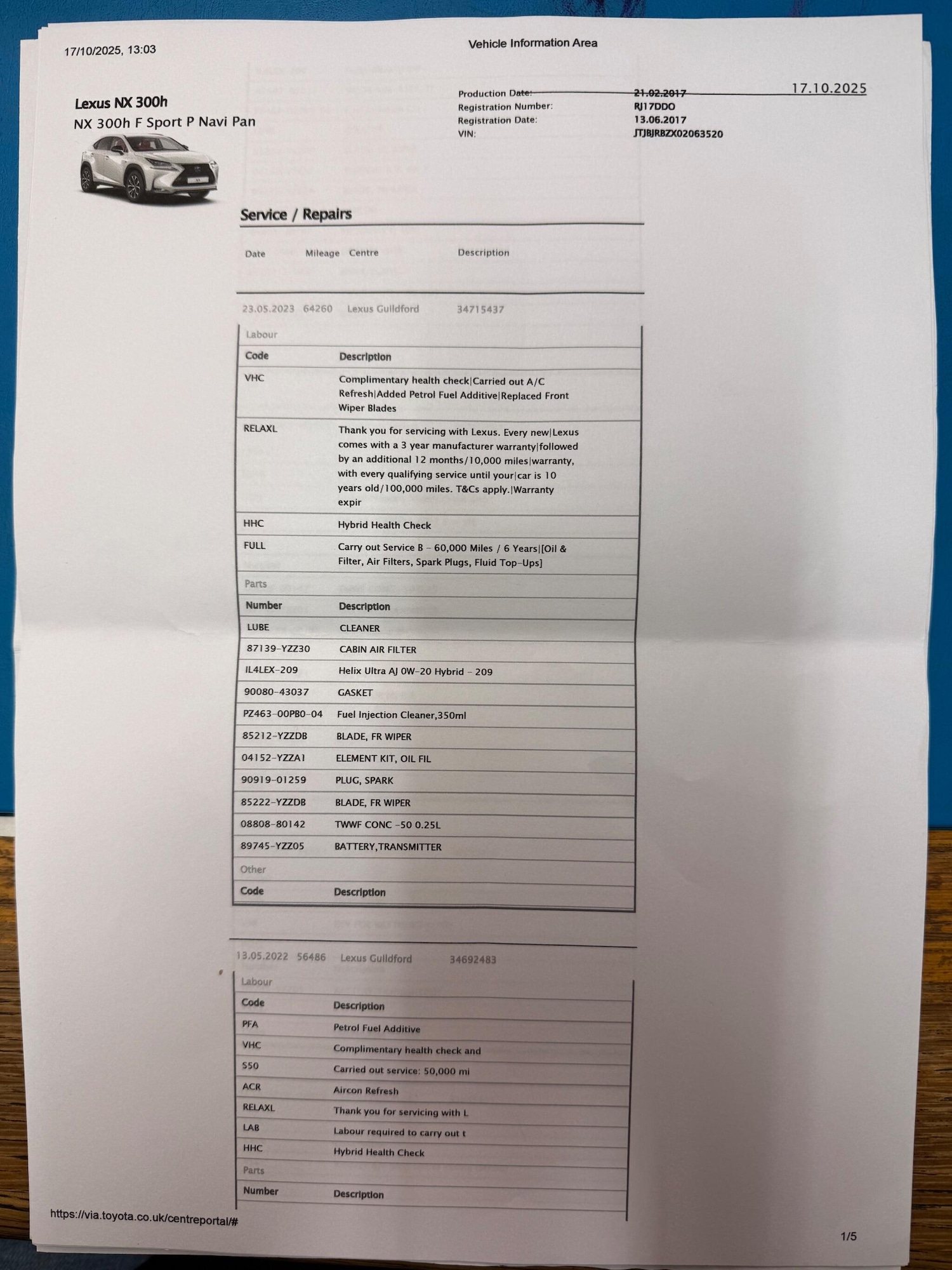 Used Lexus NX 2017 for sale - 76472853: Photo 44