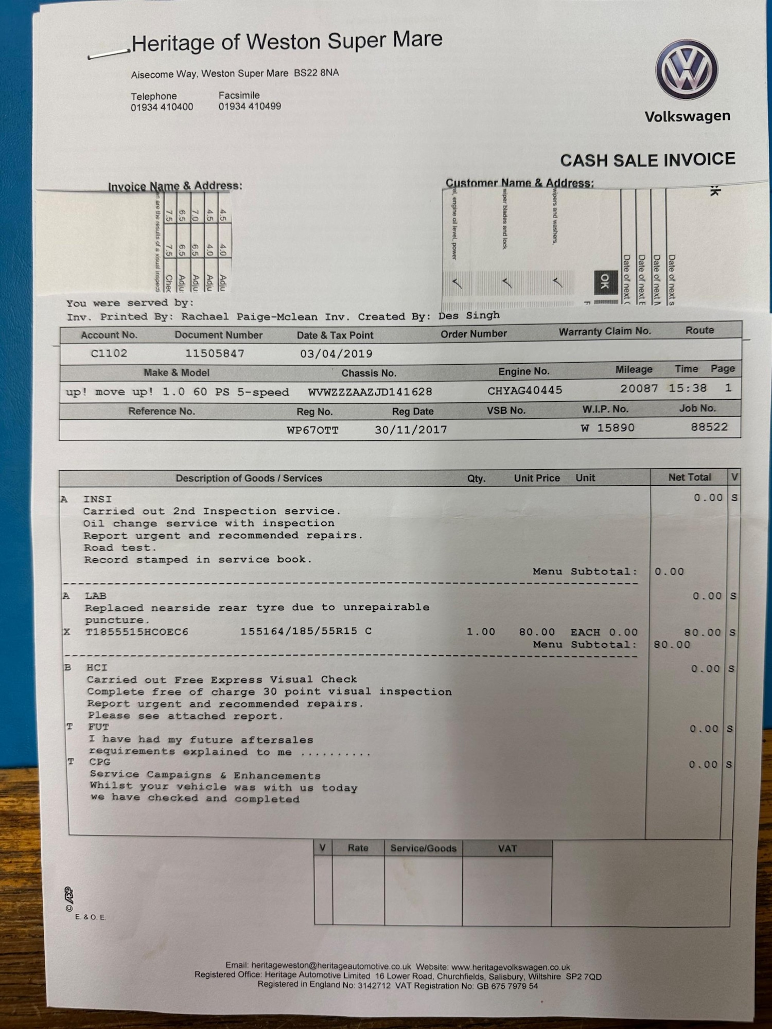 Used Volkswagen up! 2017 for sale - 76996759: Photo 45