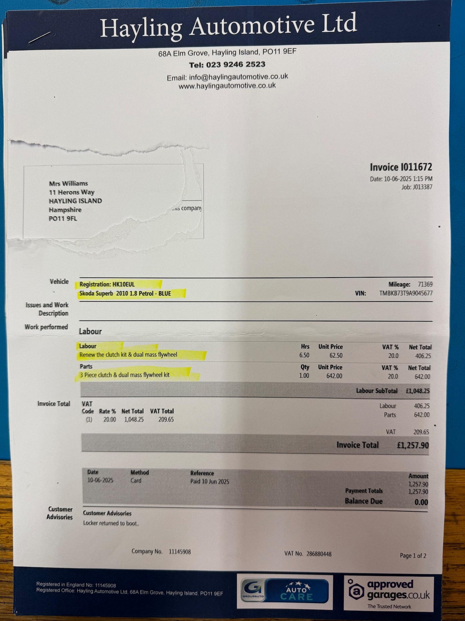 Used Skoda Superb 2010 for sale - 76388681: Photo 51