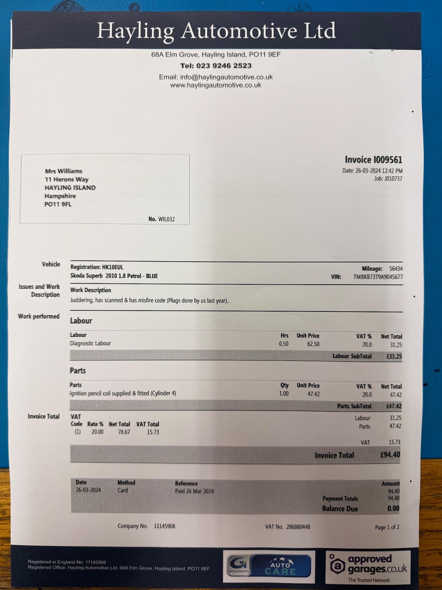 Used Skoda Superb 2010 for sale - 76388681: Photo 56