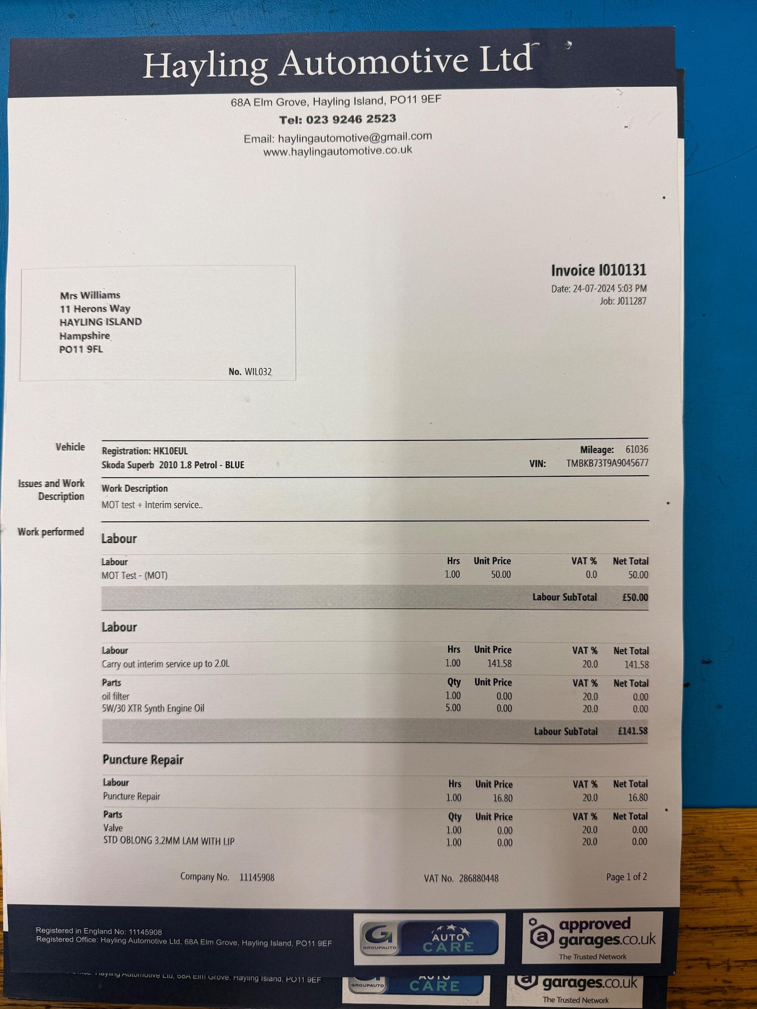 Used Skoda Superb 2010 for sale - 76388681: Photo 59