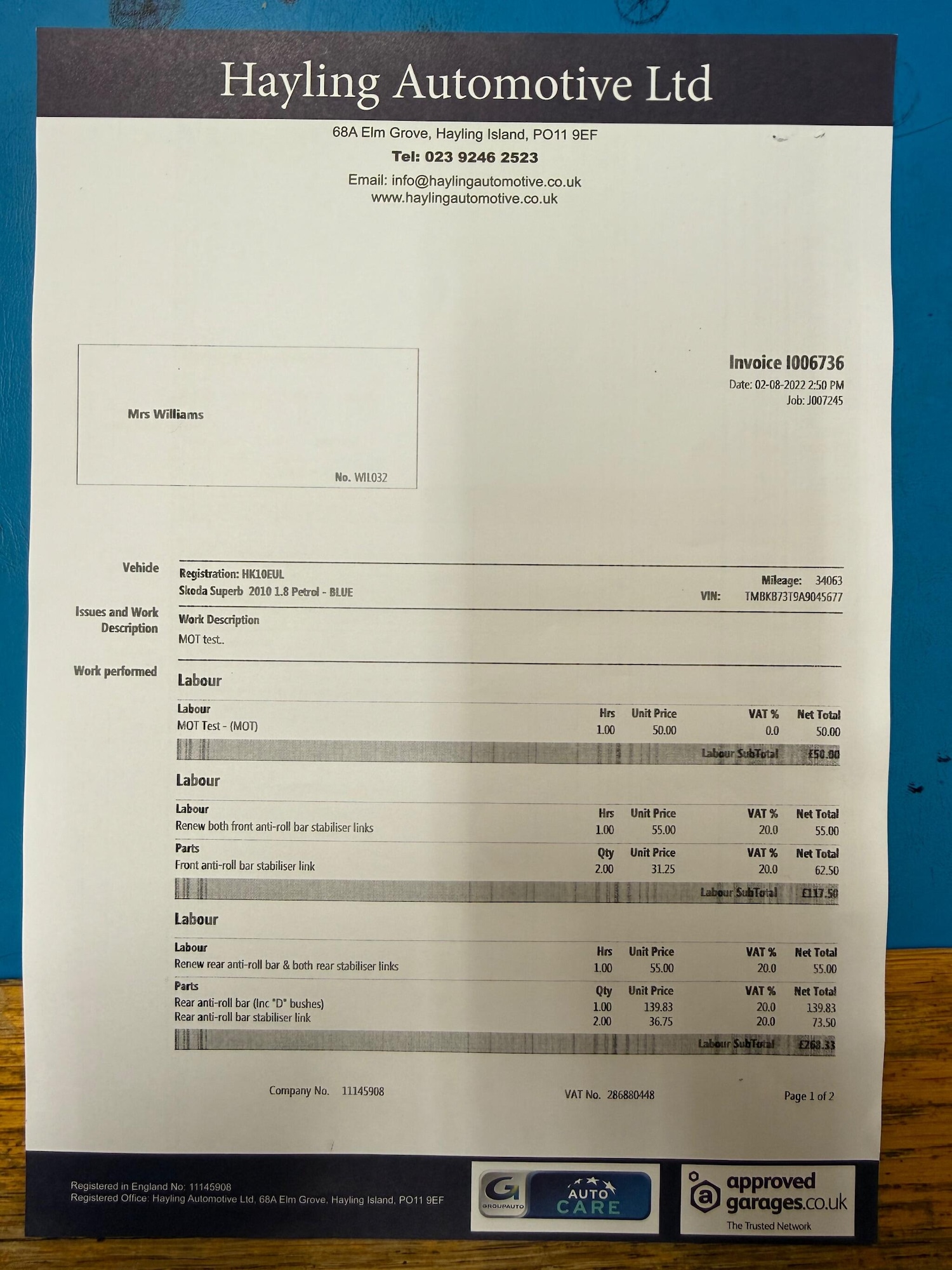 Used Skoda Superb 2010 for sale - 76388681: Photo 69