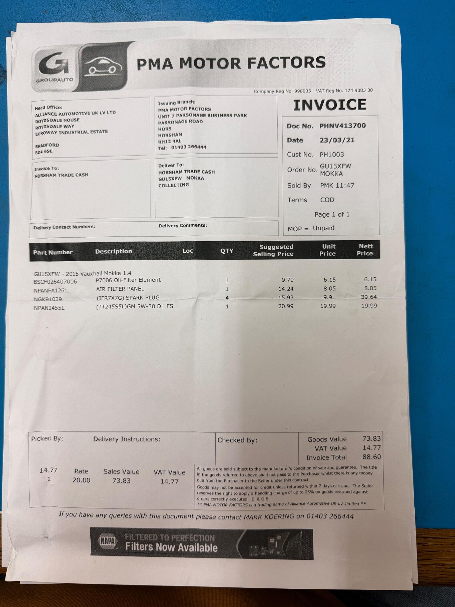 Used Vauxhall Mokka 2015 for sale - 76866383: Photo 50