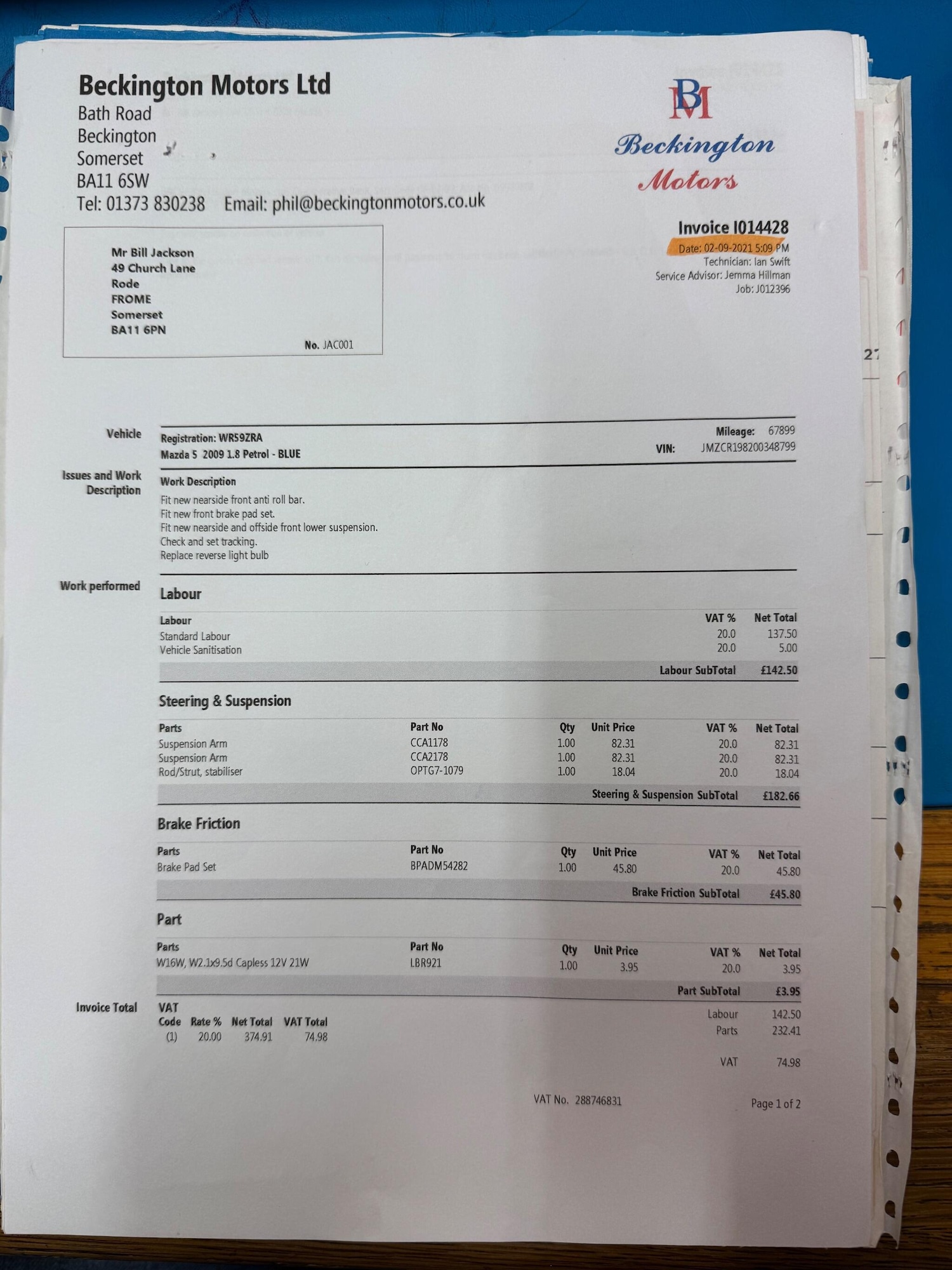 Used Mazda Mazda5 2009 for sale - 76485918: Photo 47