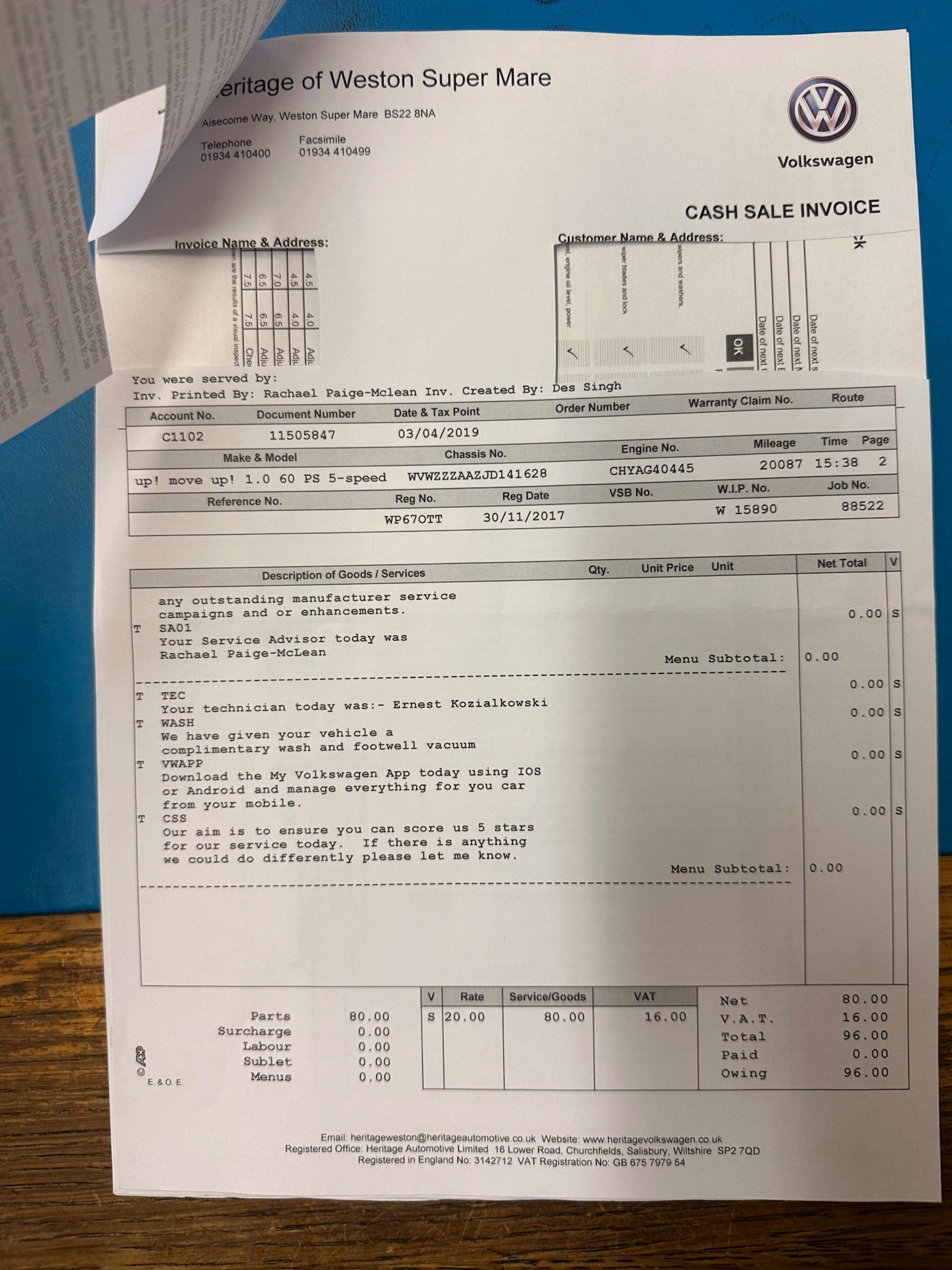Used Volkswagen up! 2017 for sale - 76645961: Photo 46