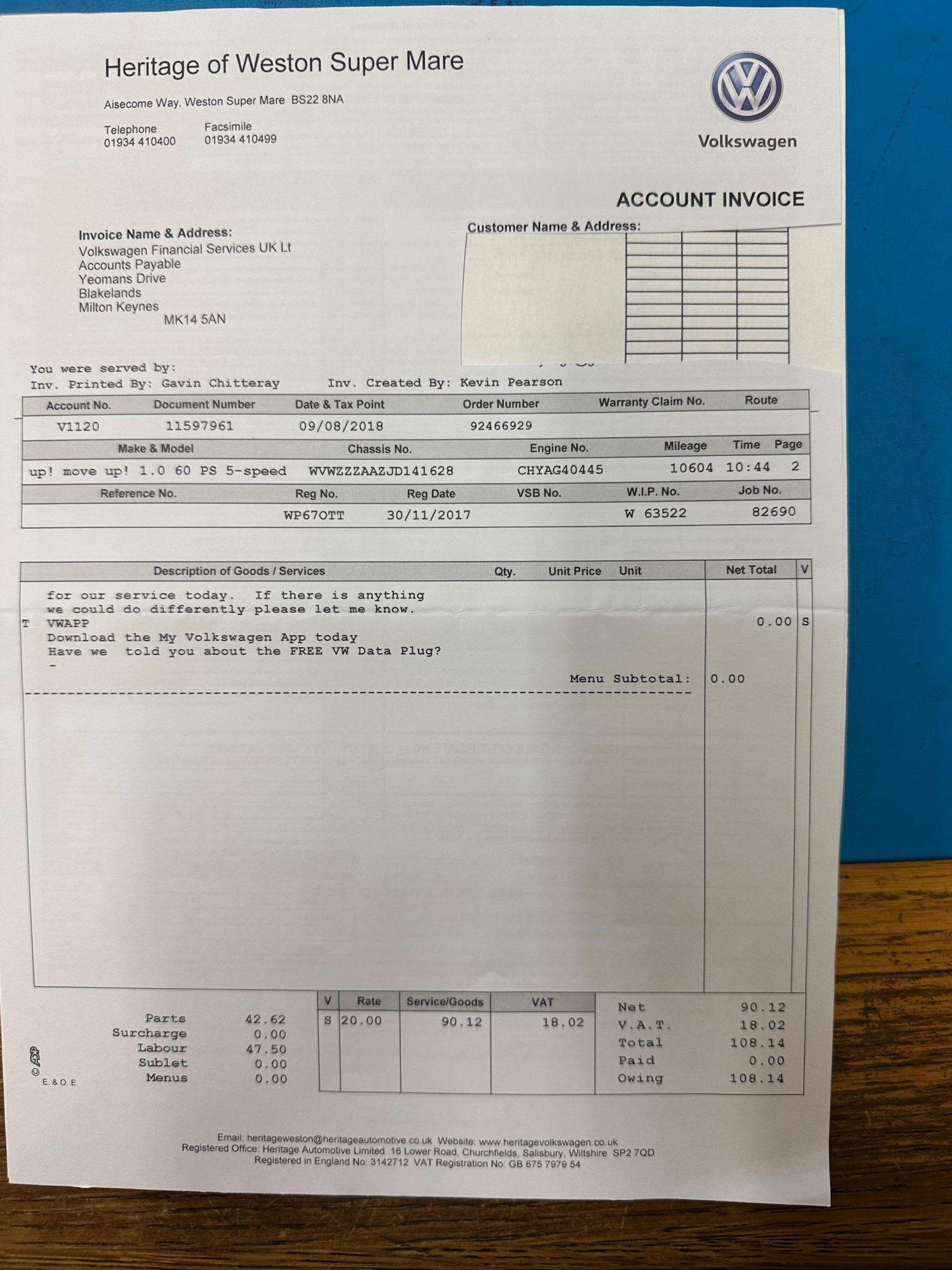 Used Volkswagen up! 2017 for sale - 76645961: Photo 50