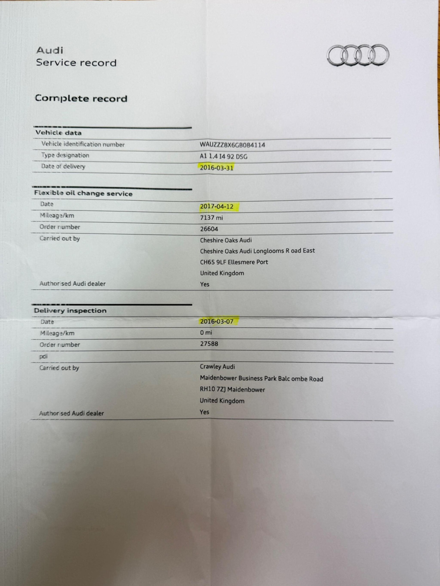 Used Audi A1 for sale - 77670610: Photo 35