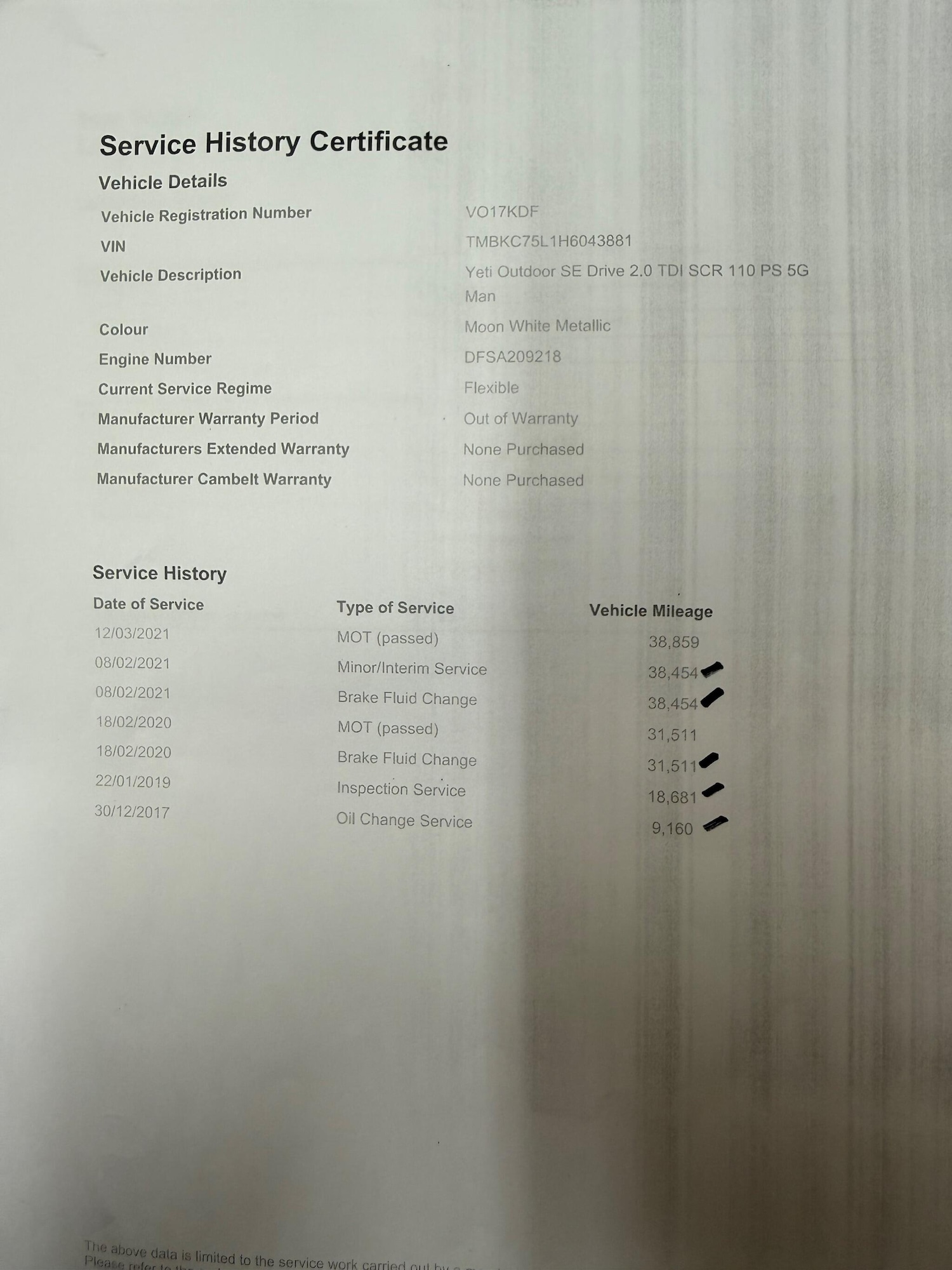 Used Skoda Yeti 2017 for sale - 76585307: Photo 40