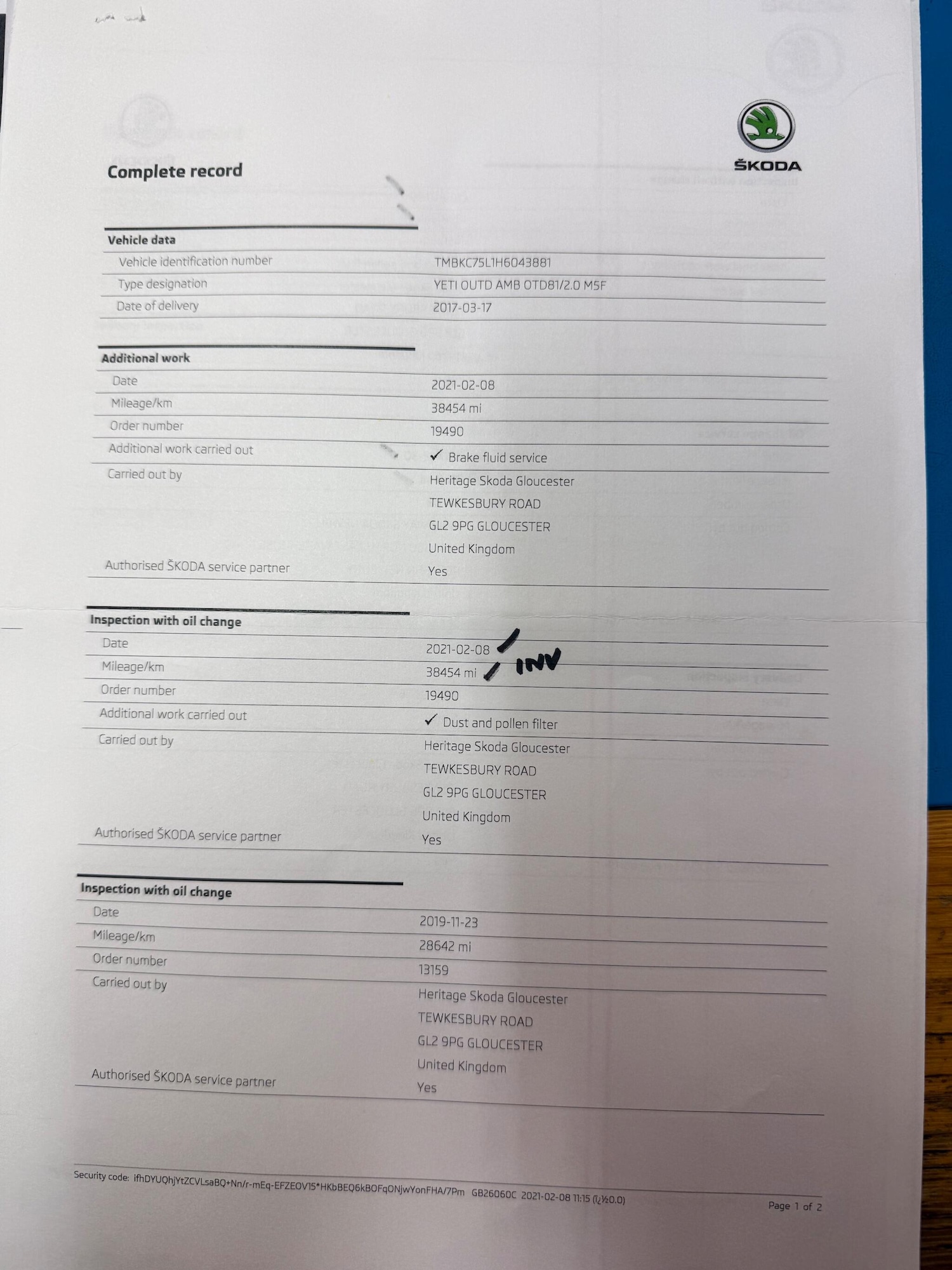 Used Skoda Yeti 2017 for sale - 76585307: Photo 42