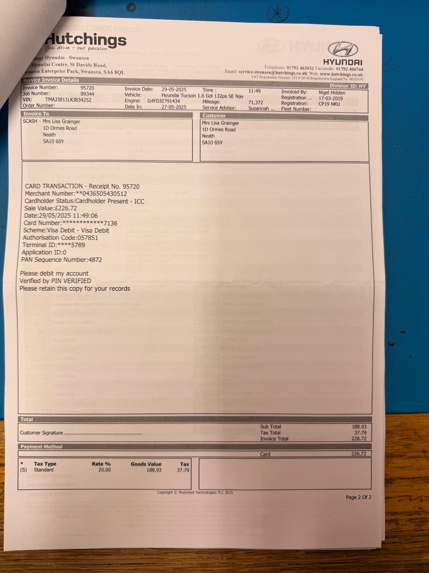 Used Hyundai TUCSON 2019 for sale - 76349835: Photo 45