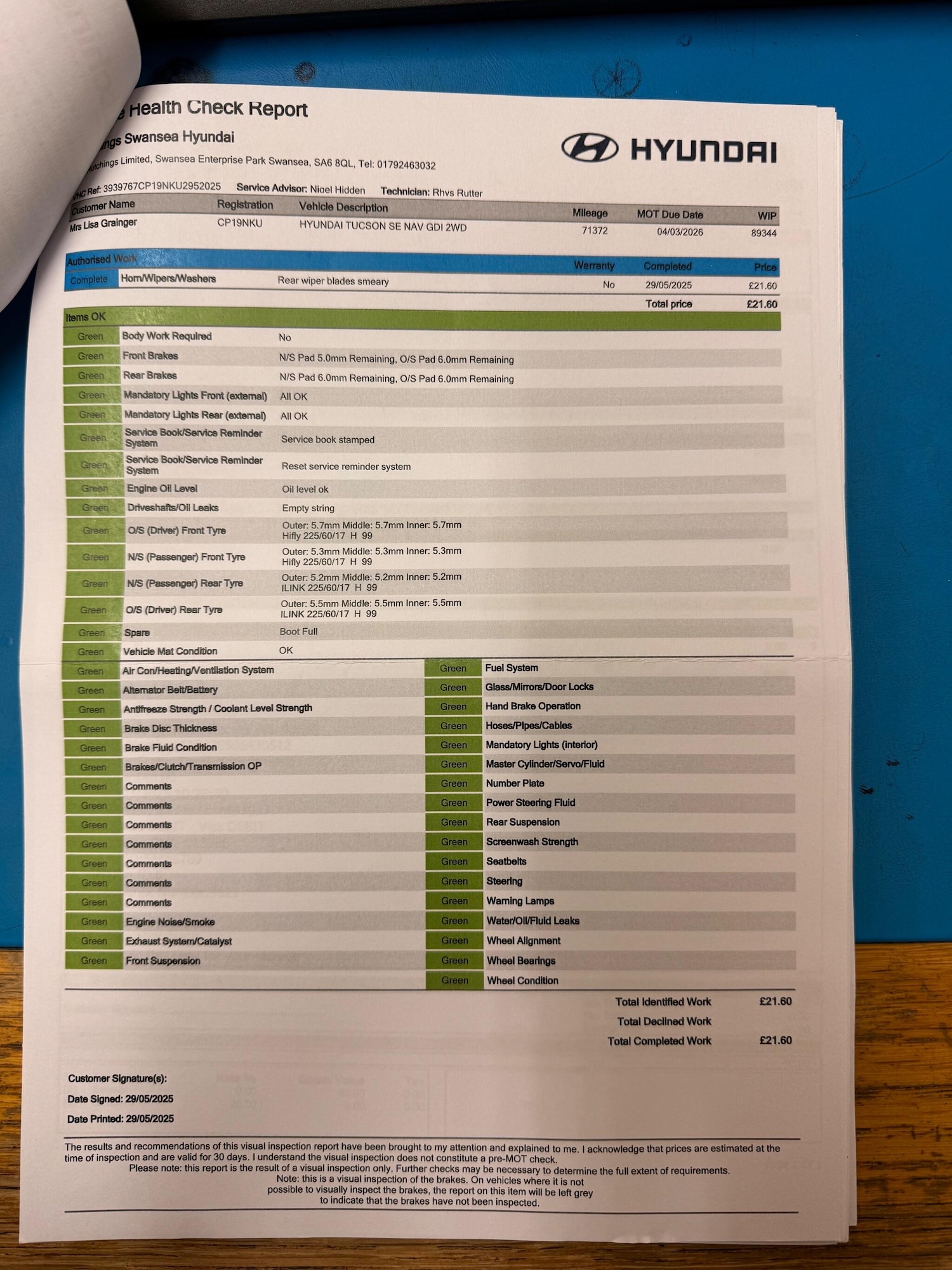 Used Hyundai TUCSON for sale - 76996268: Photo 46