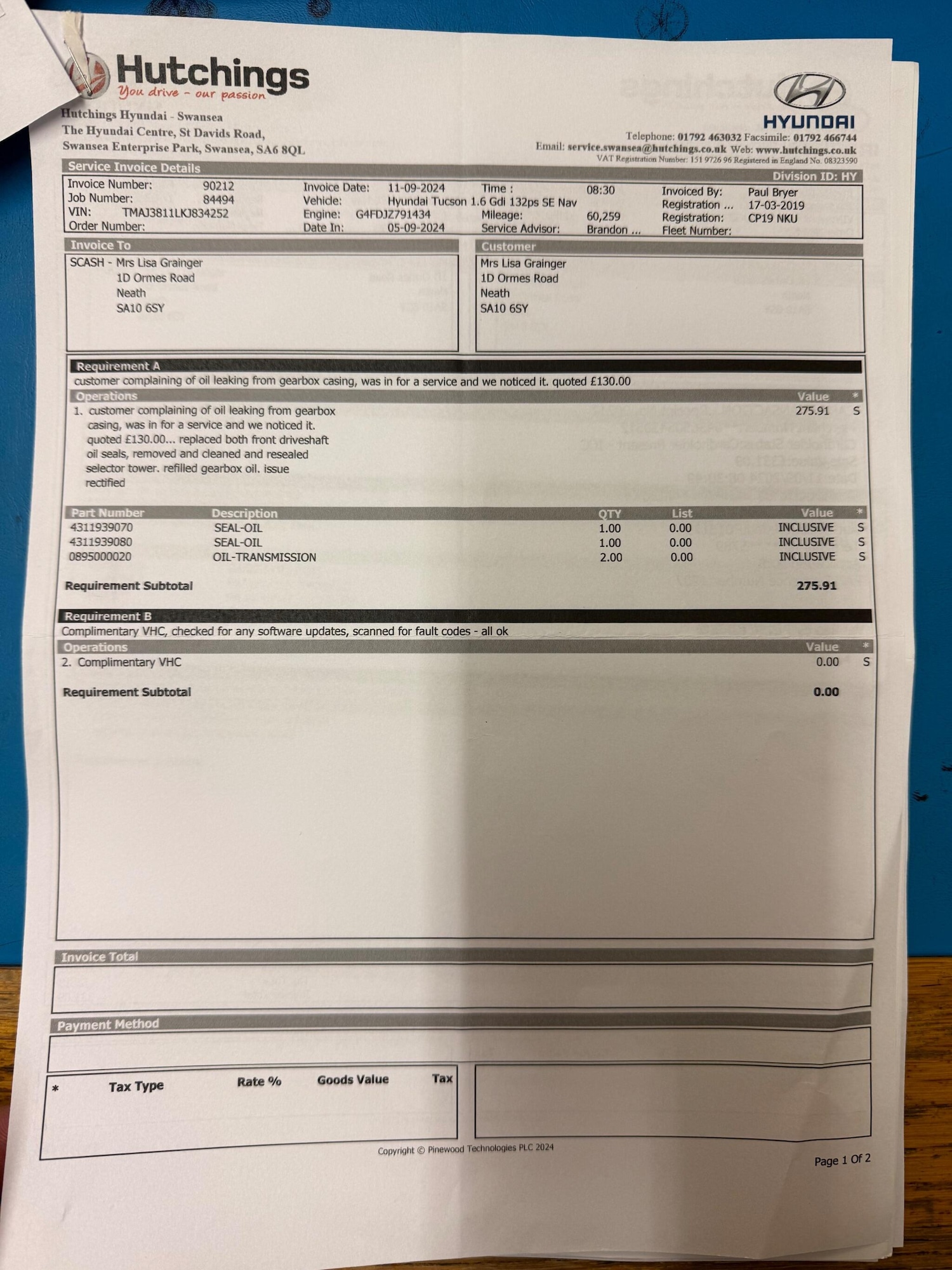 Used Hyundai TUCSON for sale - 76996268: Photo 52