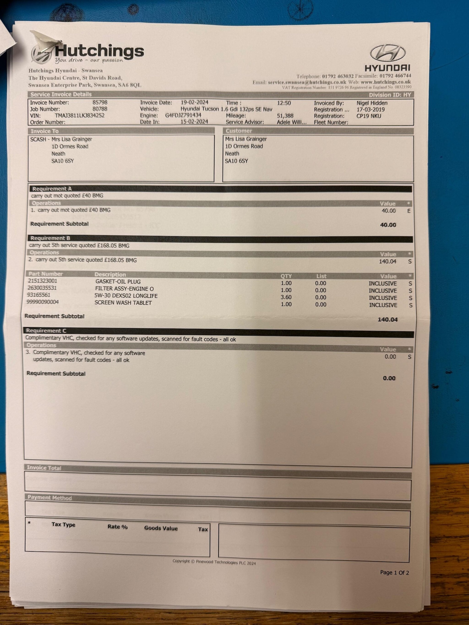 Used Hyundai TUCSON for sale - 76996268: Photo 53