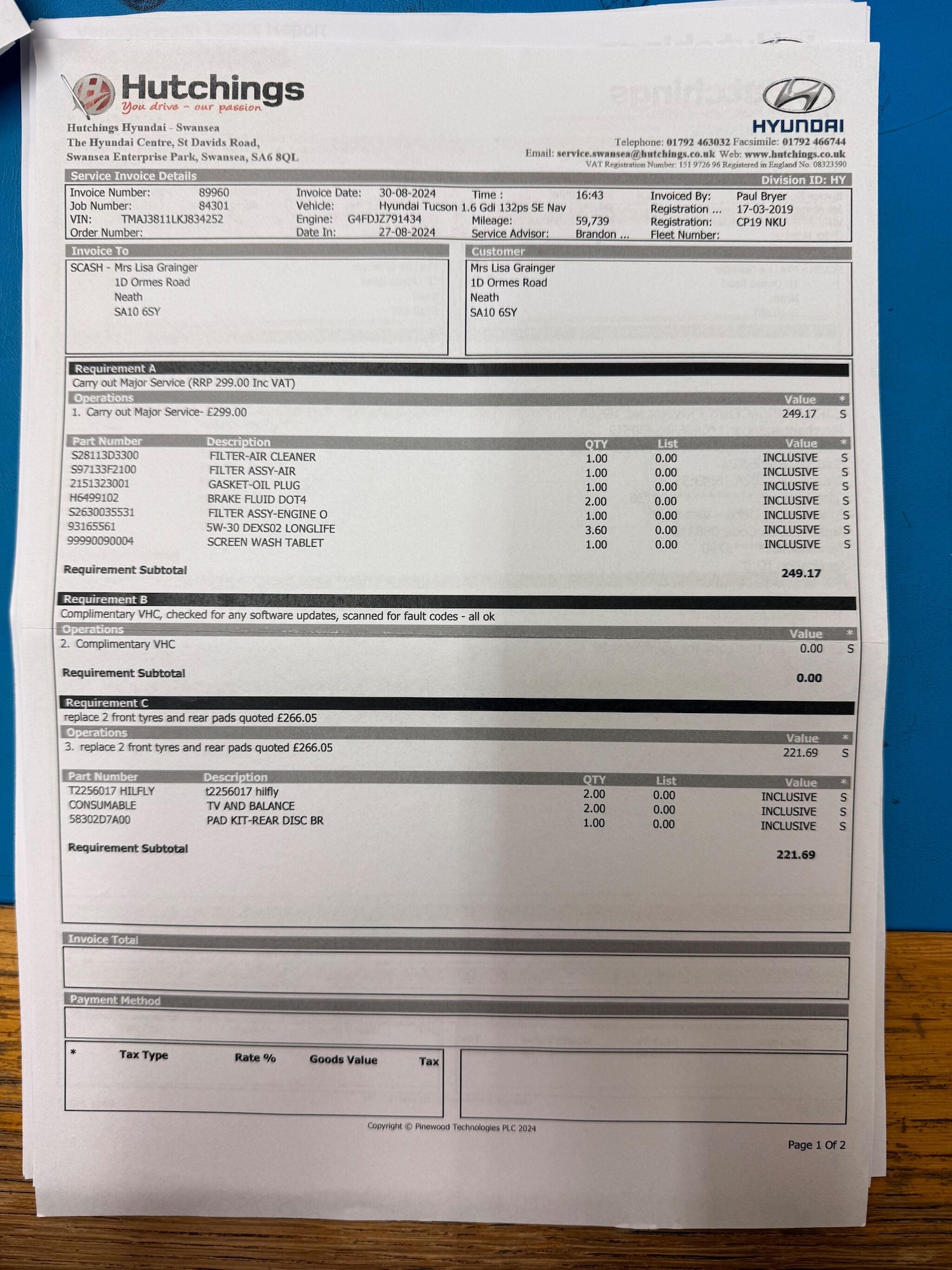 Used Hyundai TUCSON for sale - 76996268: Photo 55