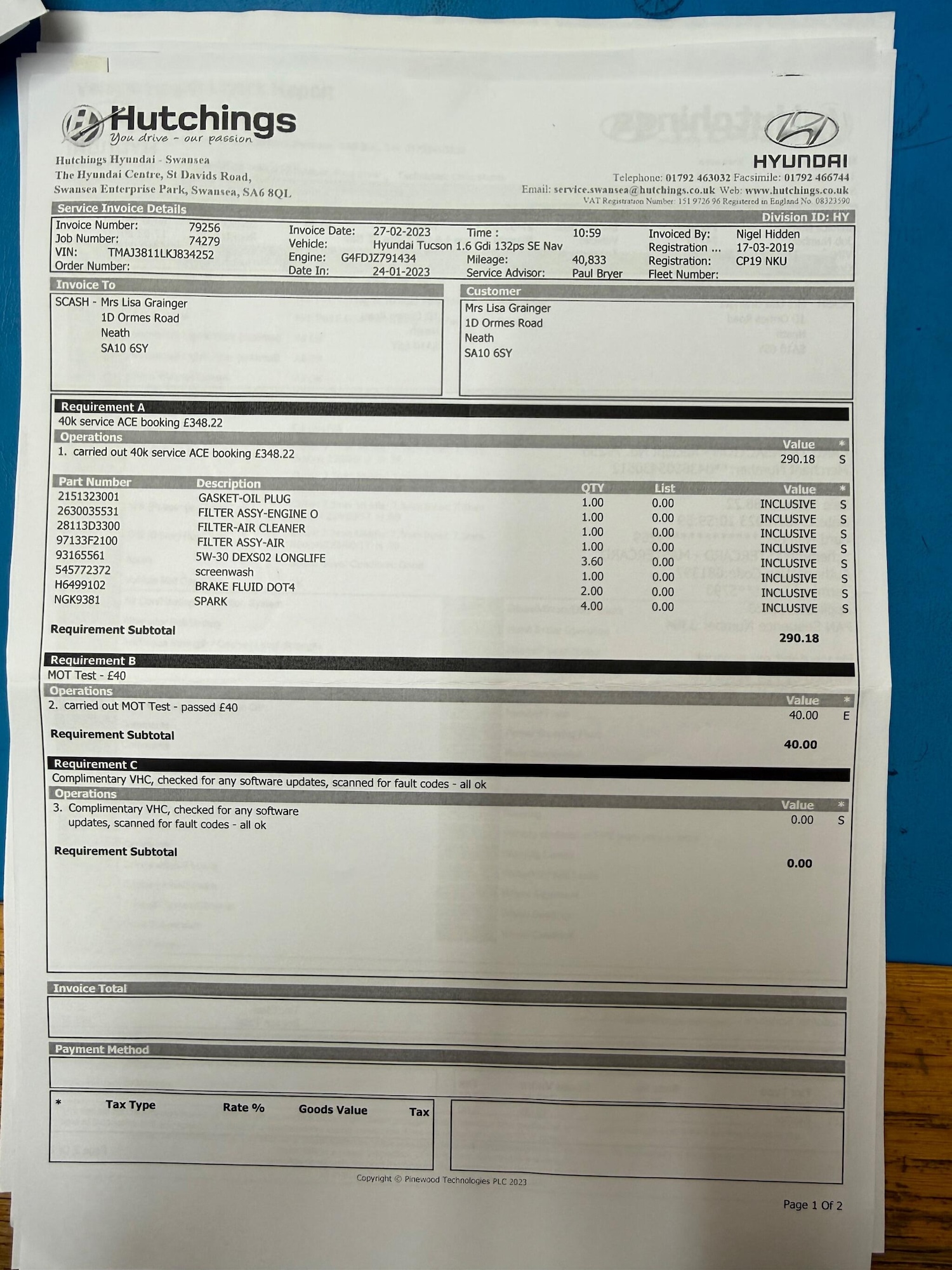 Used Hyundai TUCSON for sale - 76996268: Photo 56