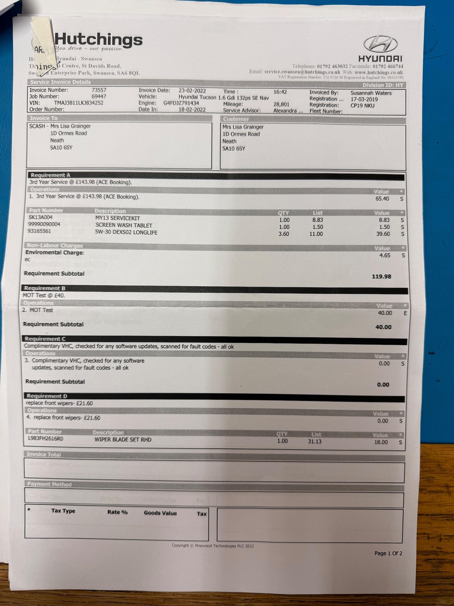 Used Hyundai TUCSON for sale - 76996268: Photo 58