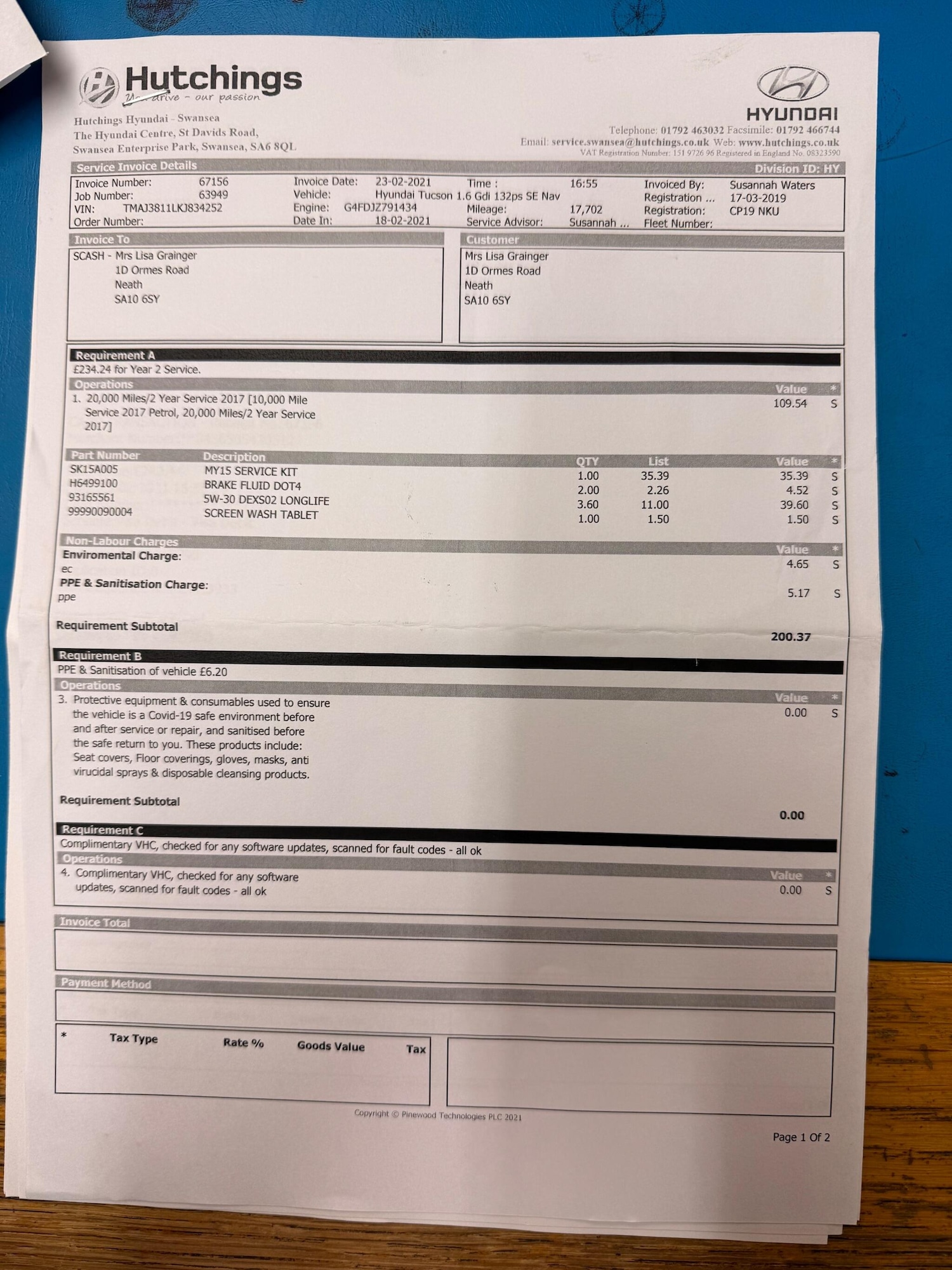 Used Hyundai TUCSON for sale - 76996268: Photo 60