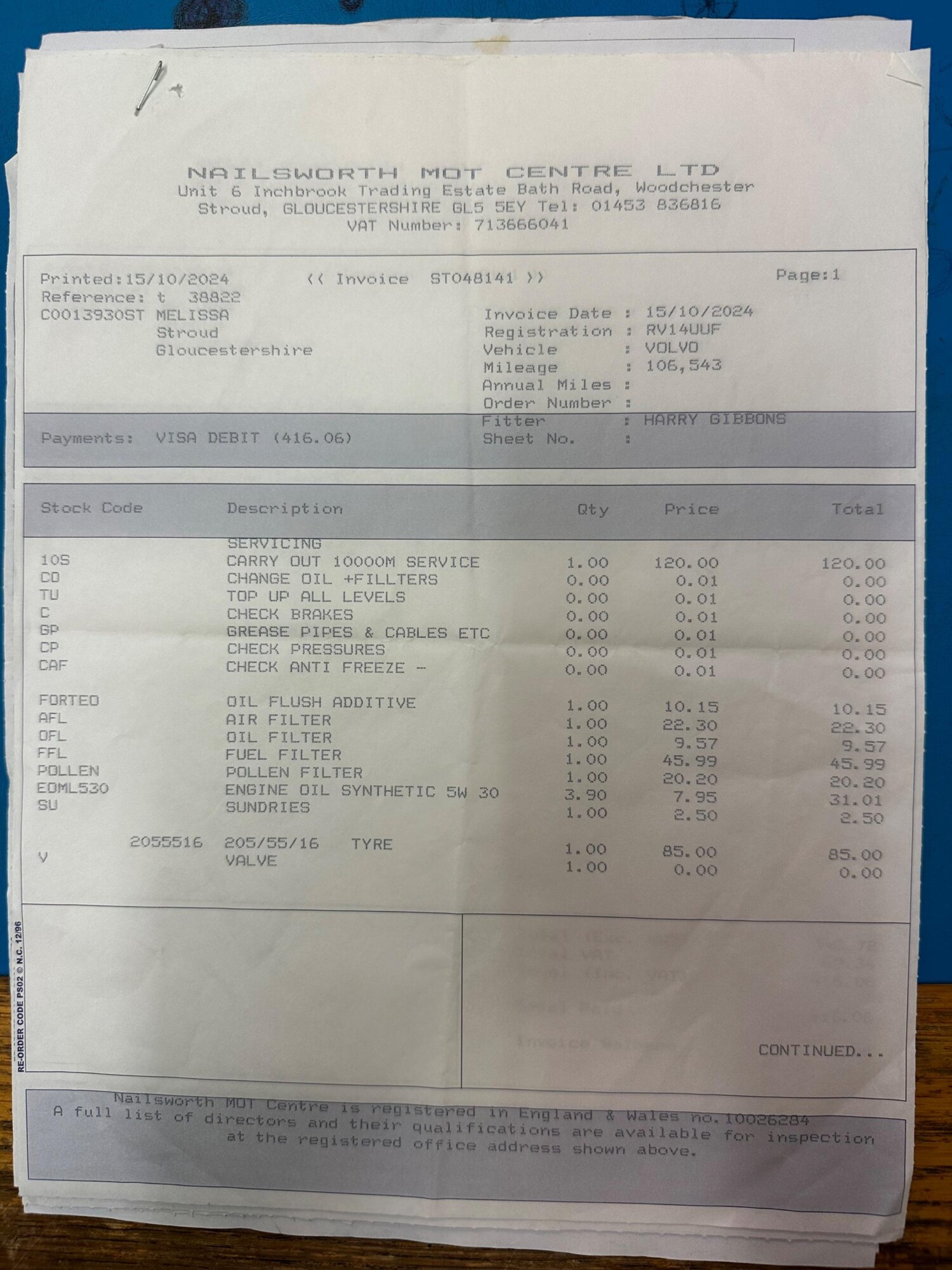 Vehicle 52