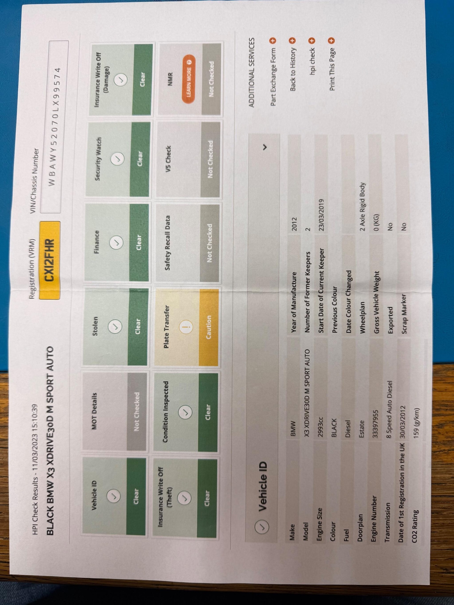 Used BMW X3 2012 for sale - 76993114: Photo 53