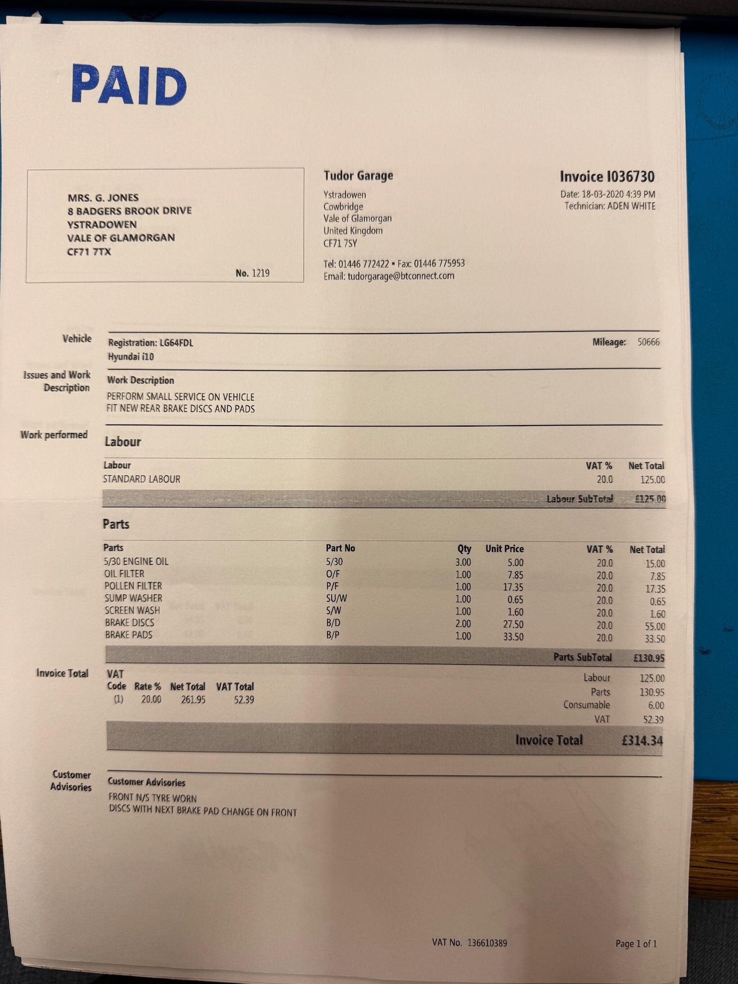 Used Hyundai i10 2014 for sale - 76714217: Photo 44