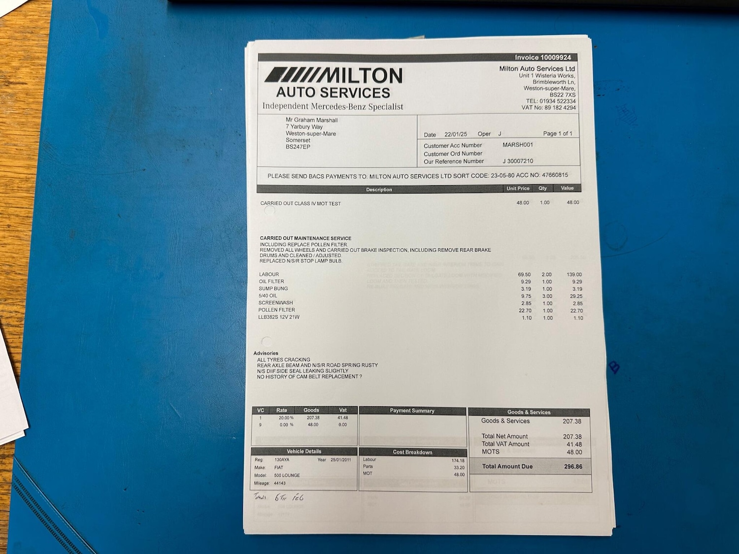 Used Fiat 500 2011 for sale - 76926590: Photo 42