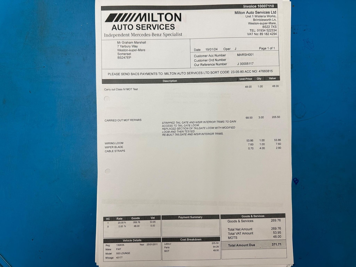 Used Fiat 500 2011 for sale - 76926590: Photo 43