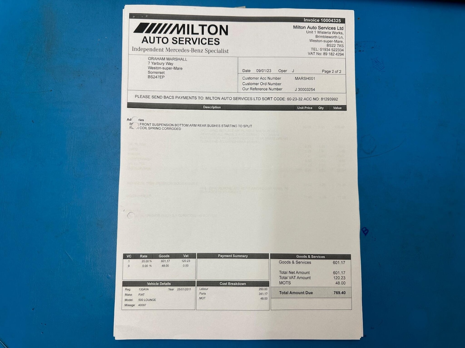 Used Fiat 500 2011 for sale - 76926590: Photo 46