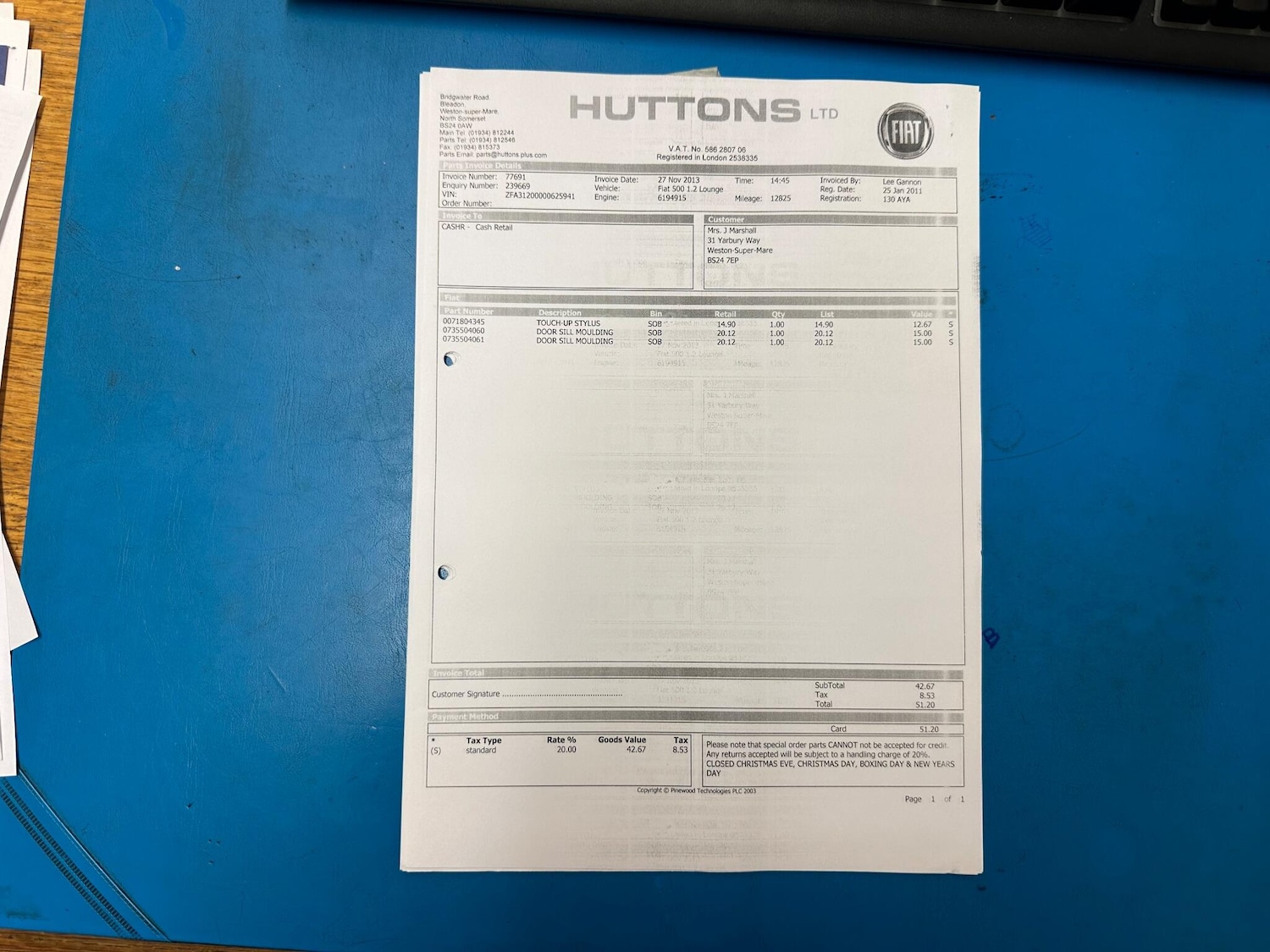 Used Fiat 500 2011 for sale - 76926590: Photo 68