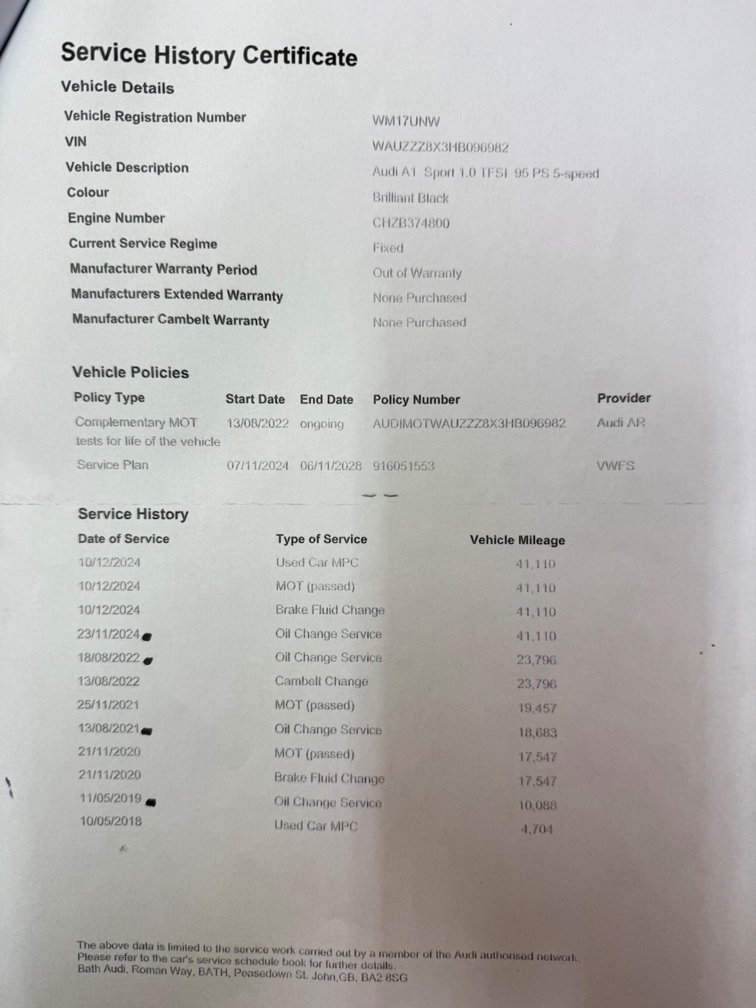 Used Audi A1 2017 for sale - 77279506: Photo 33