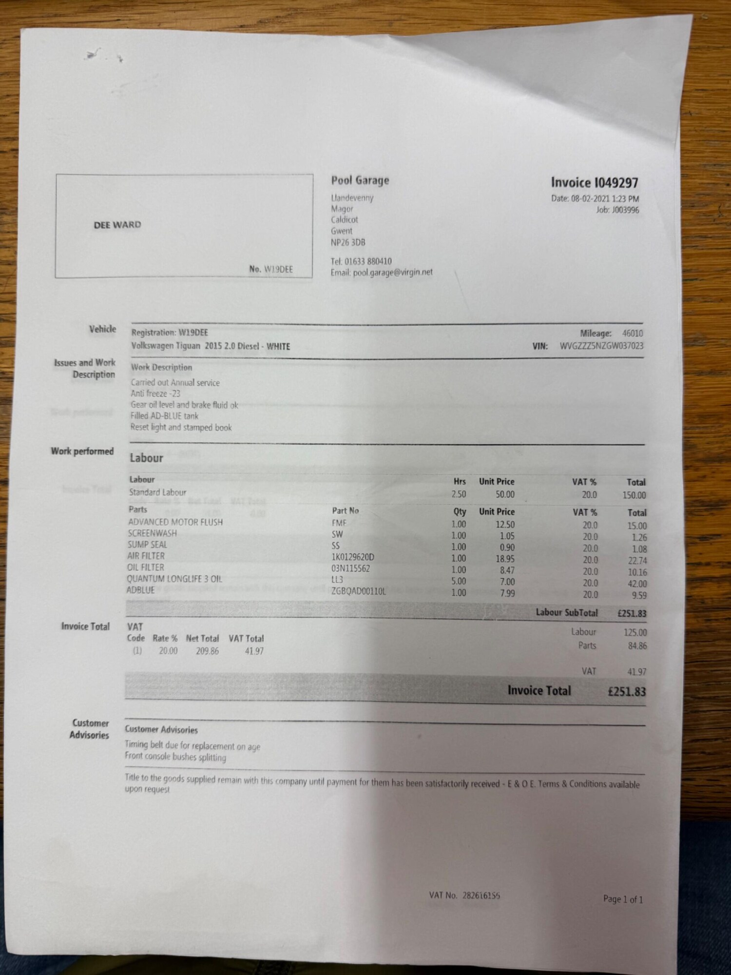 Used Volkswagen Tiguan for sale - 77573993: Photo 56