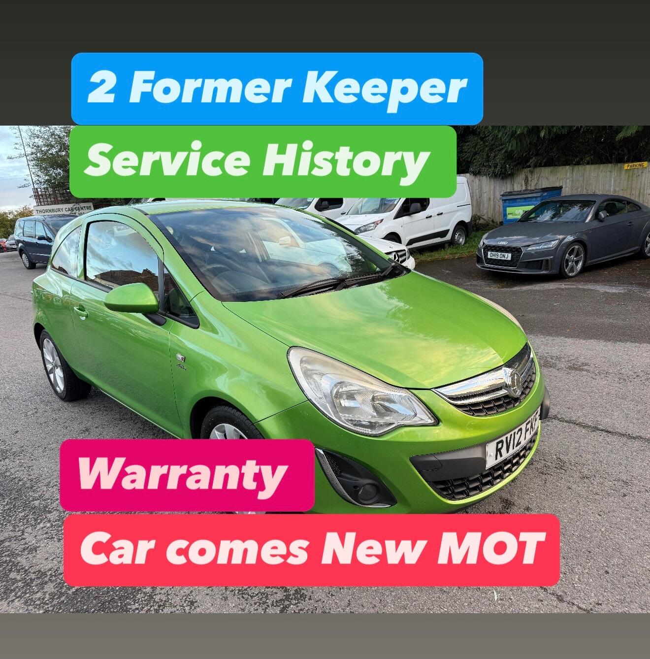 Used Vauxhall Corsa 2012 for sale - 76336524: Photo 2