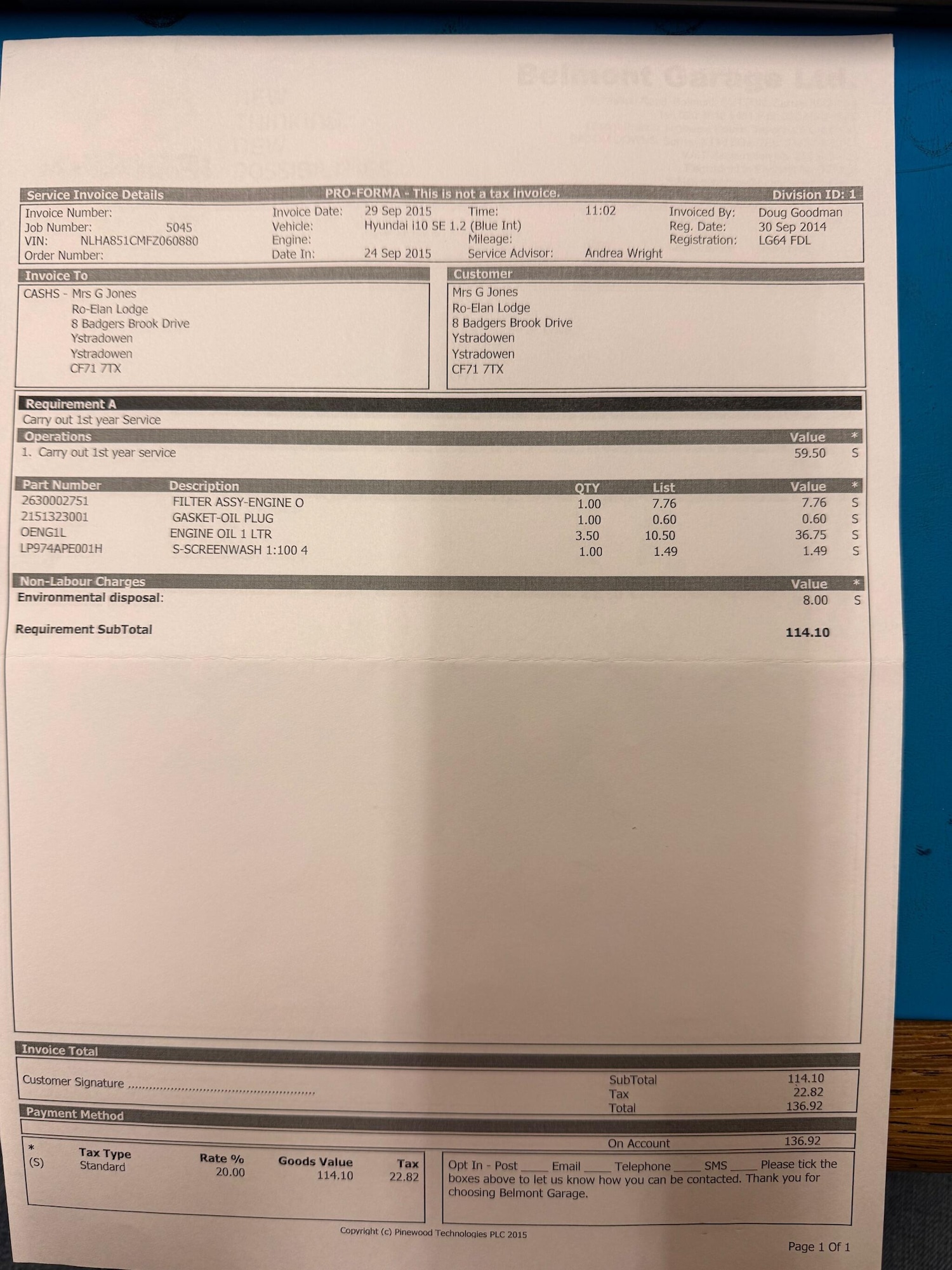 Used Hyundai i10 2014 for sale - 76990161: Photo 48