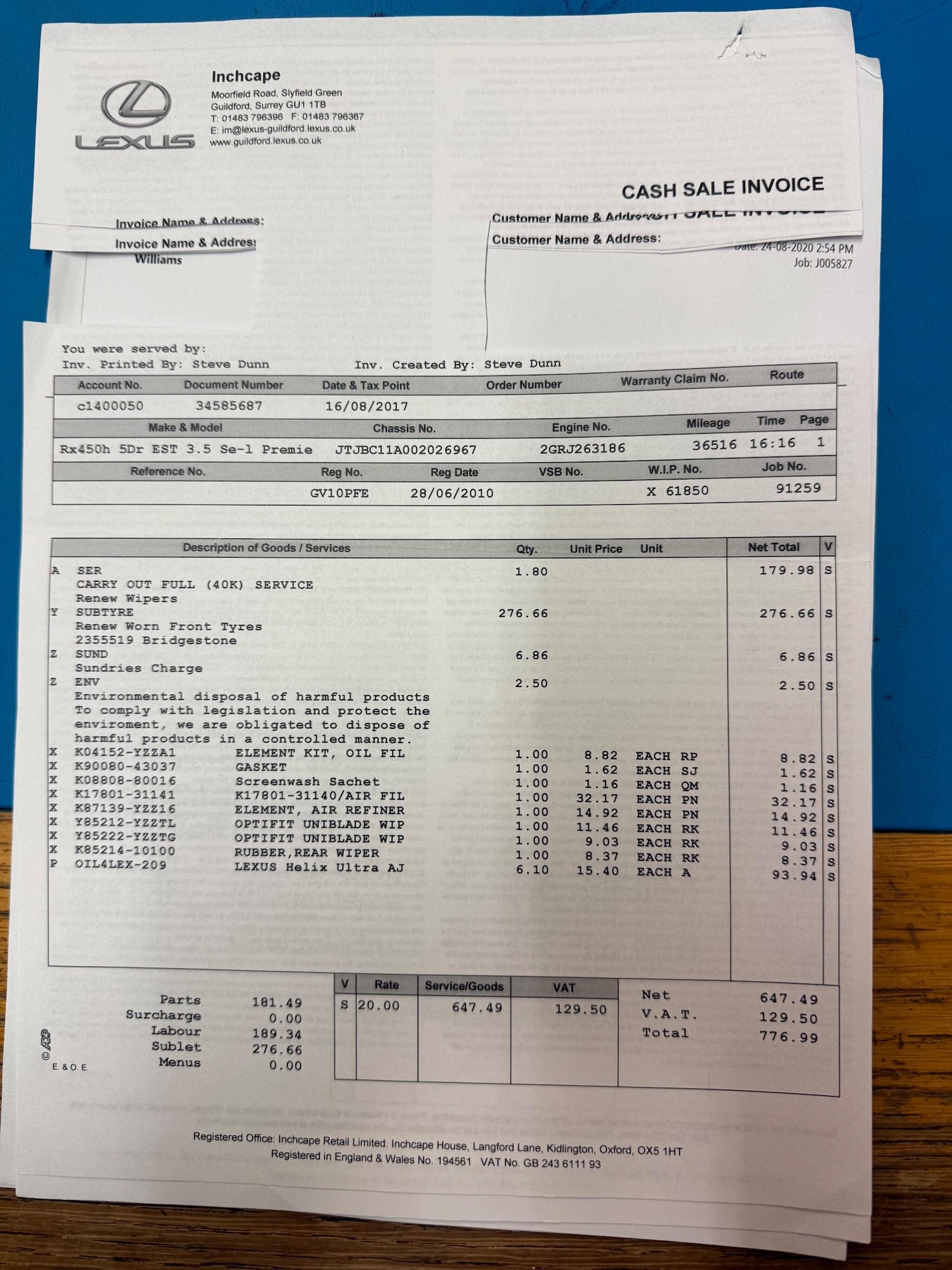 Used Lexus RX 2010 for sale - 76996024: Photo 62