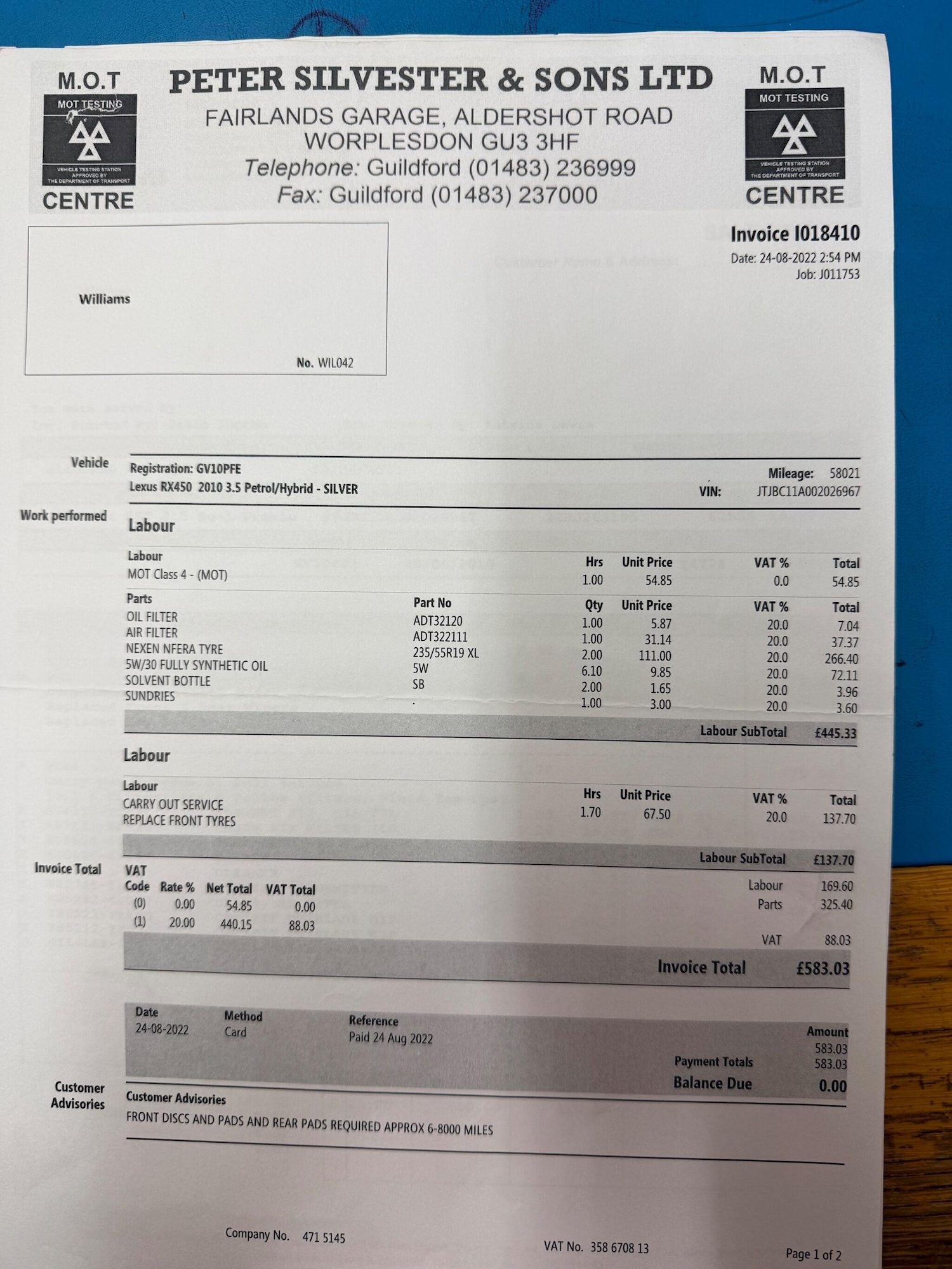 Used Lexus RX 2010 for sale - 76996024: Photo 67