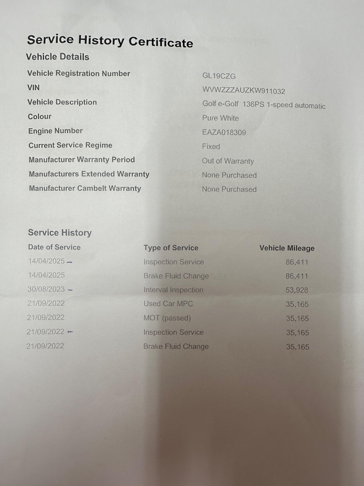 Used Volkswagen Golf 2019 for sale - 76539178: Photo 44